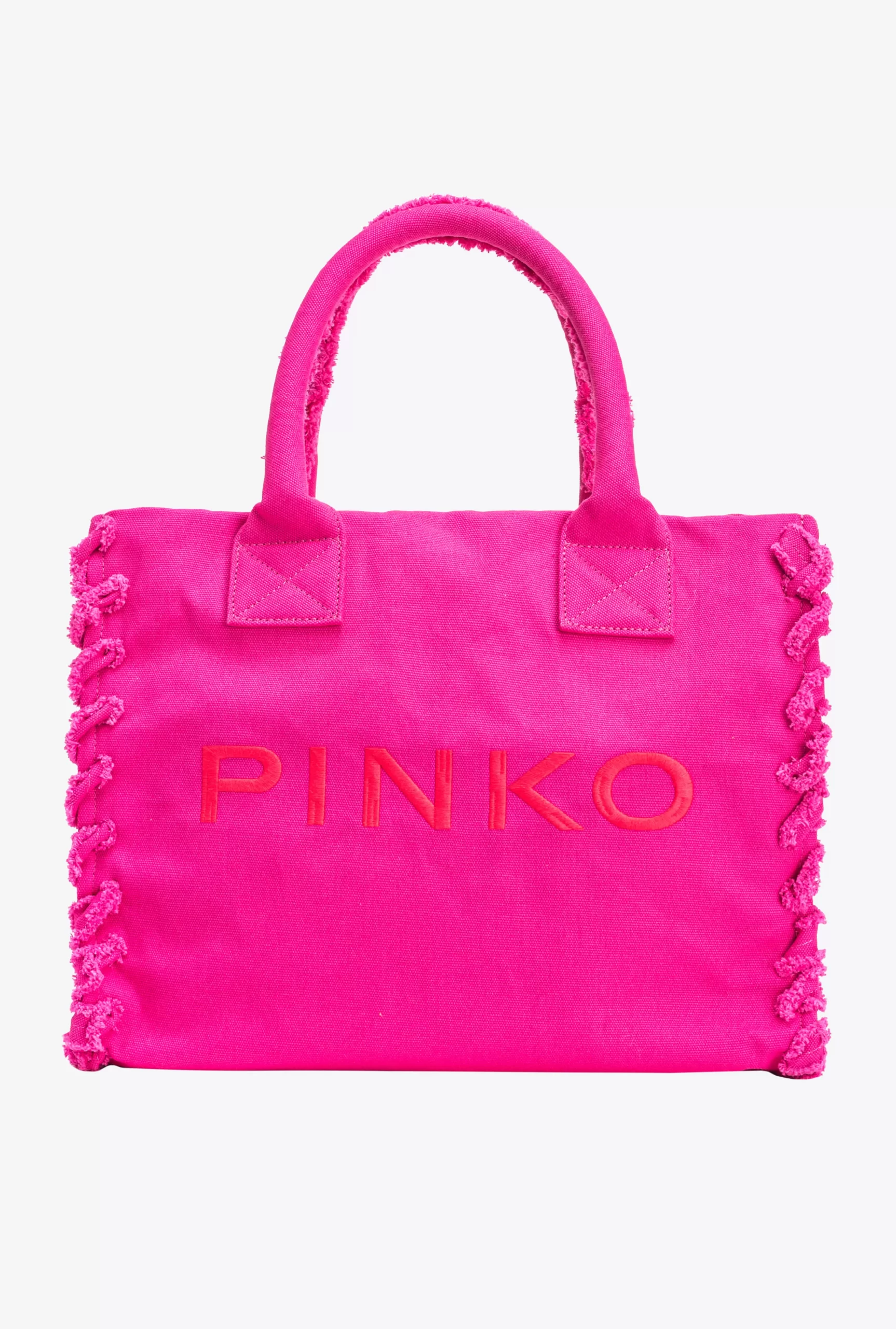 PINKO Beach Shopper In Recycled Canvas Sale