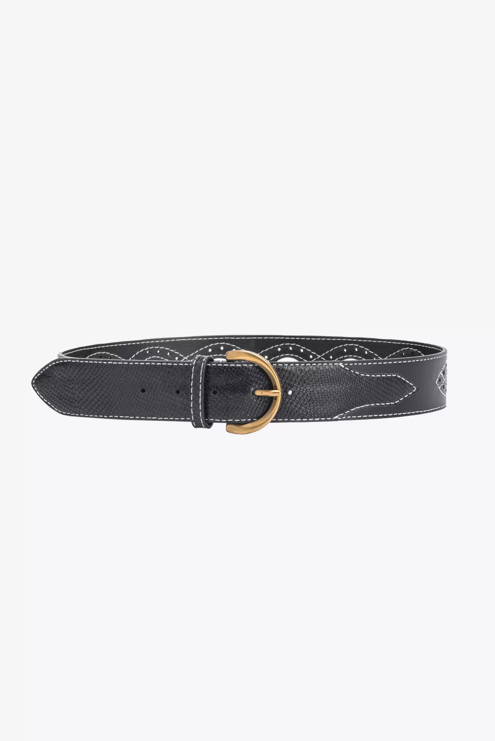 PINKO Belt With Cut-out On The Back, 5cm Fashion