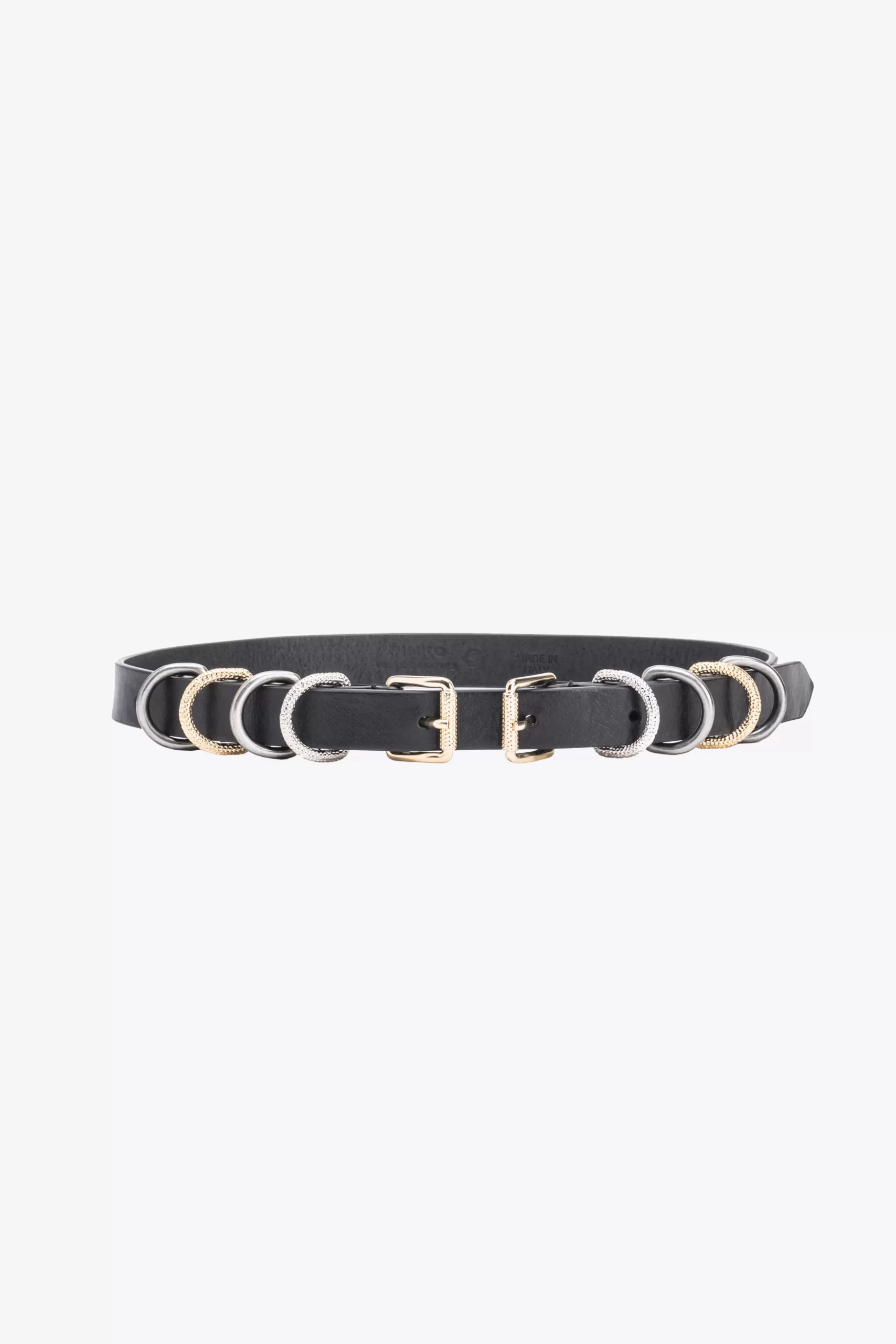 PINKO Belt With Metal Loops, 2cm Best Sale