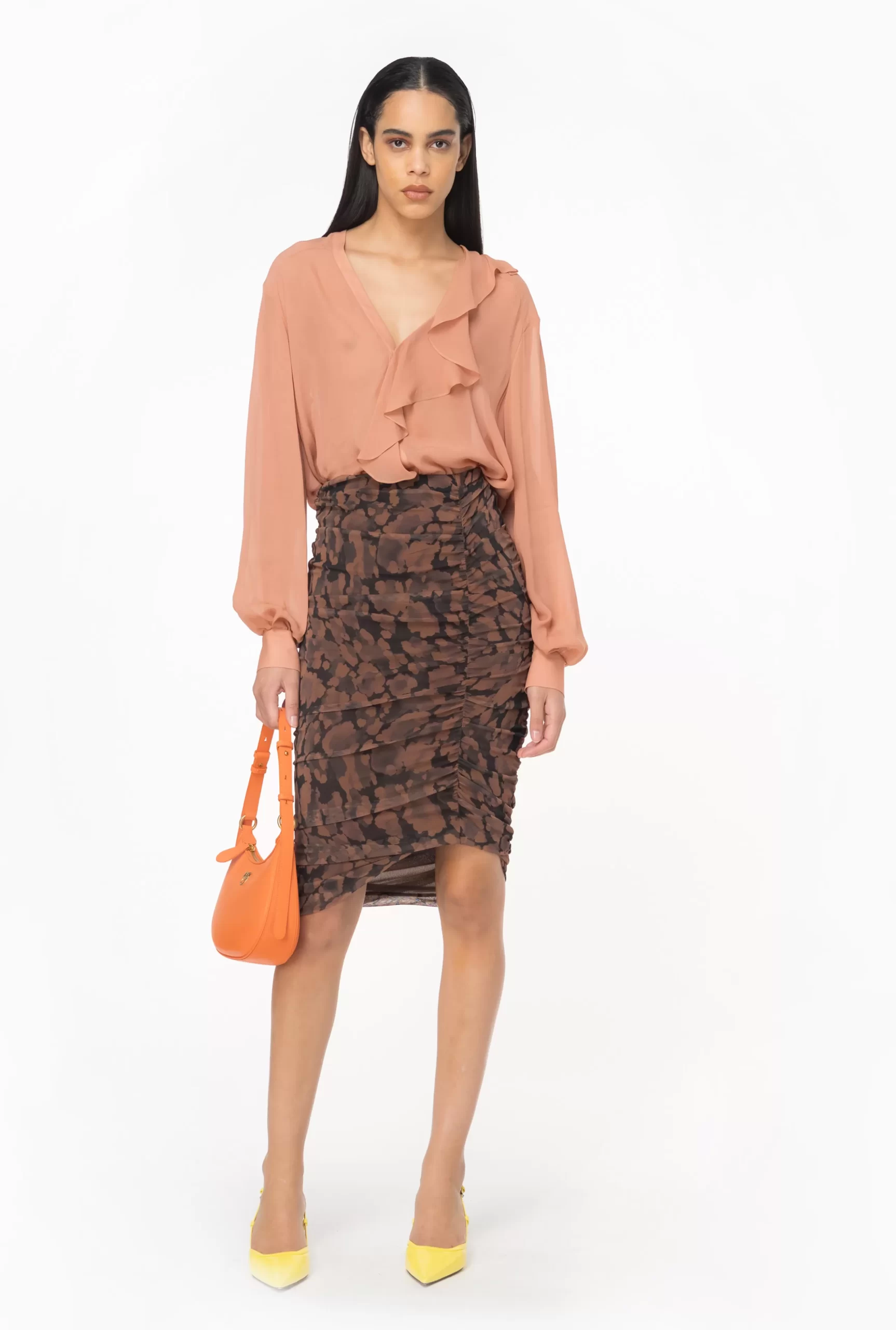 PINKO Blouse With Ruffled Detailing Fashion