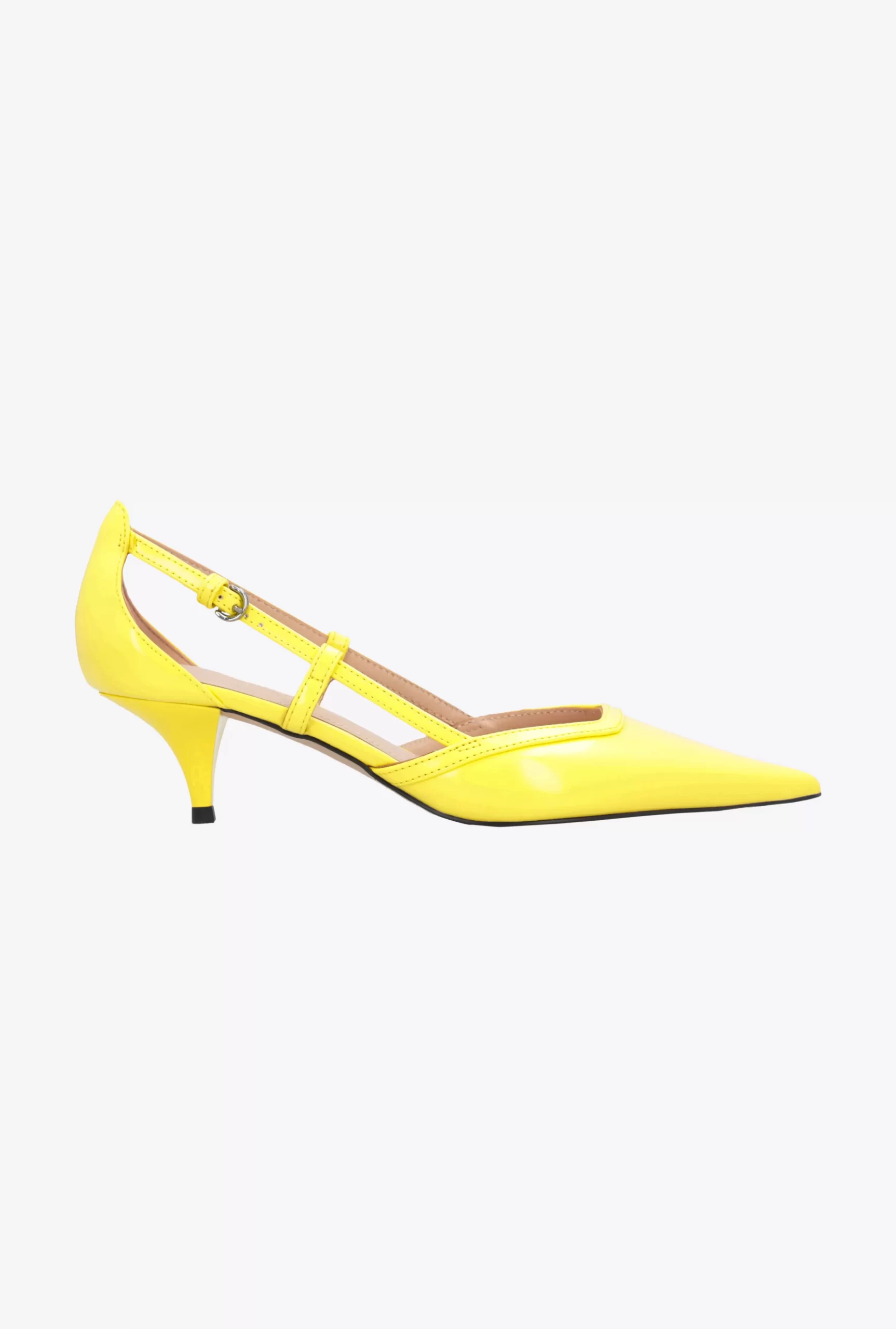 PINKO Brushed Leather Pumps Flash Sale