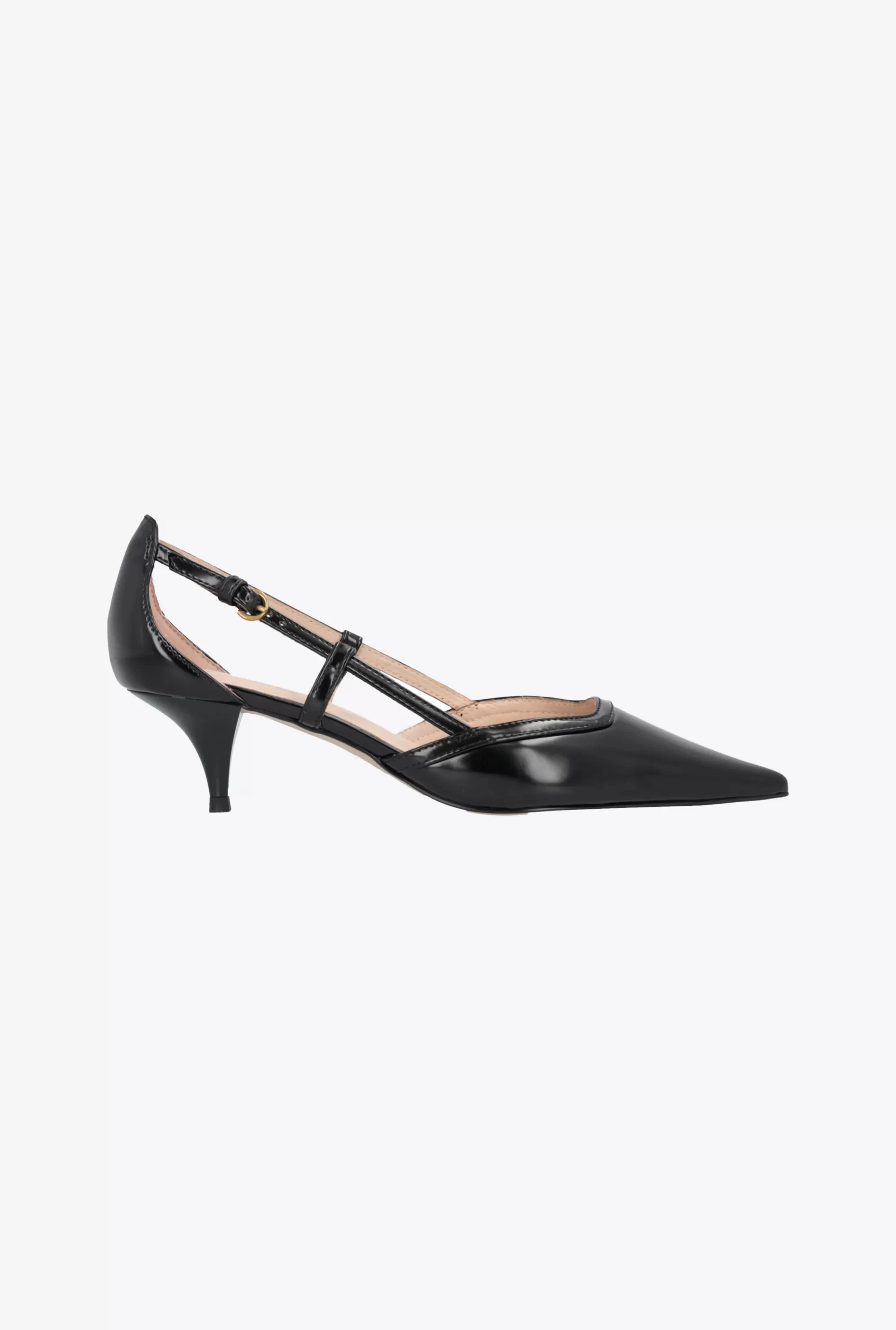 PINKO Brushed Leather Pumps Fashion