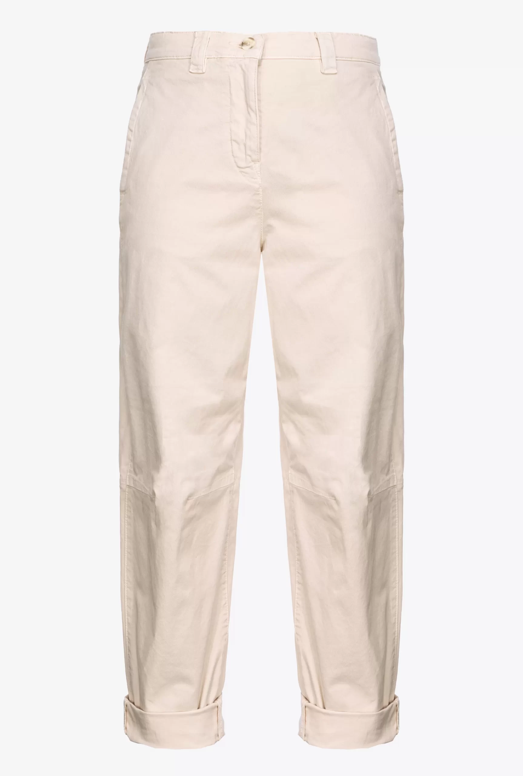 PINKO Cavalry Fabric Carrot Trousers Outlet