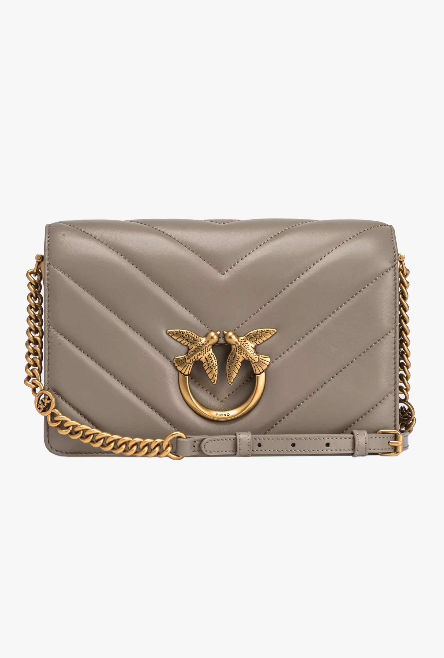 PINKO Classic Love Bag Click Big Chevron Outlet