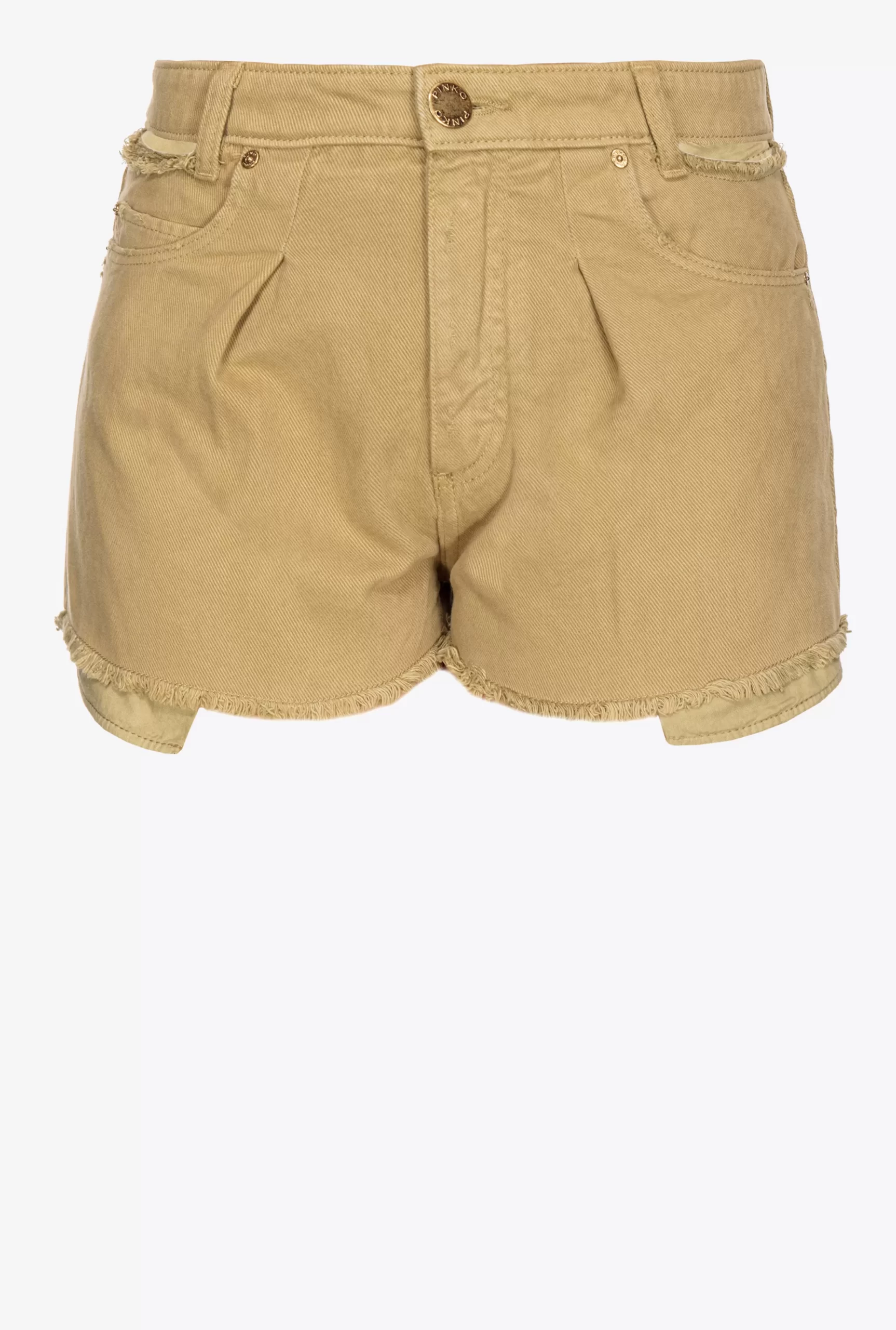 PINKO Cotton Bull Shorts Store