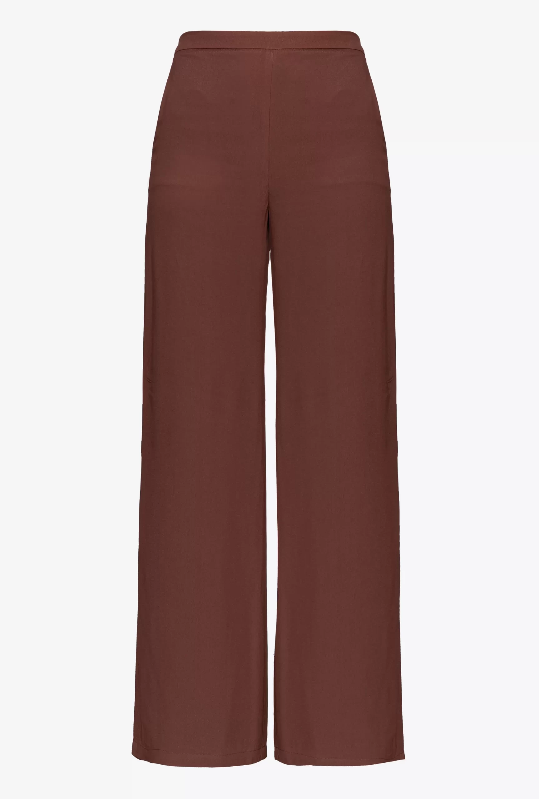 PINKO Crepe De Chine Pull-on Trousers Flash Sale