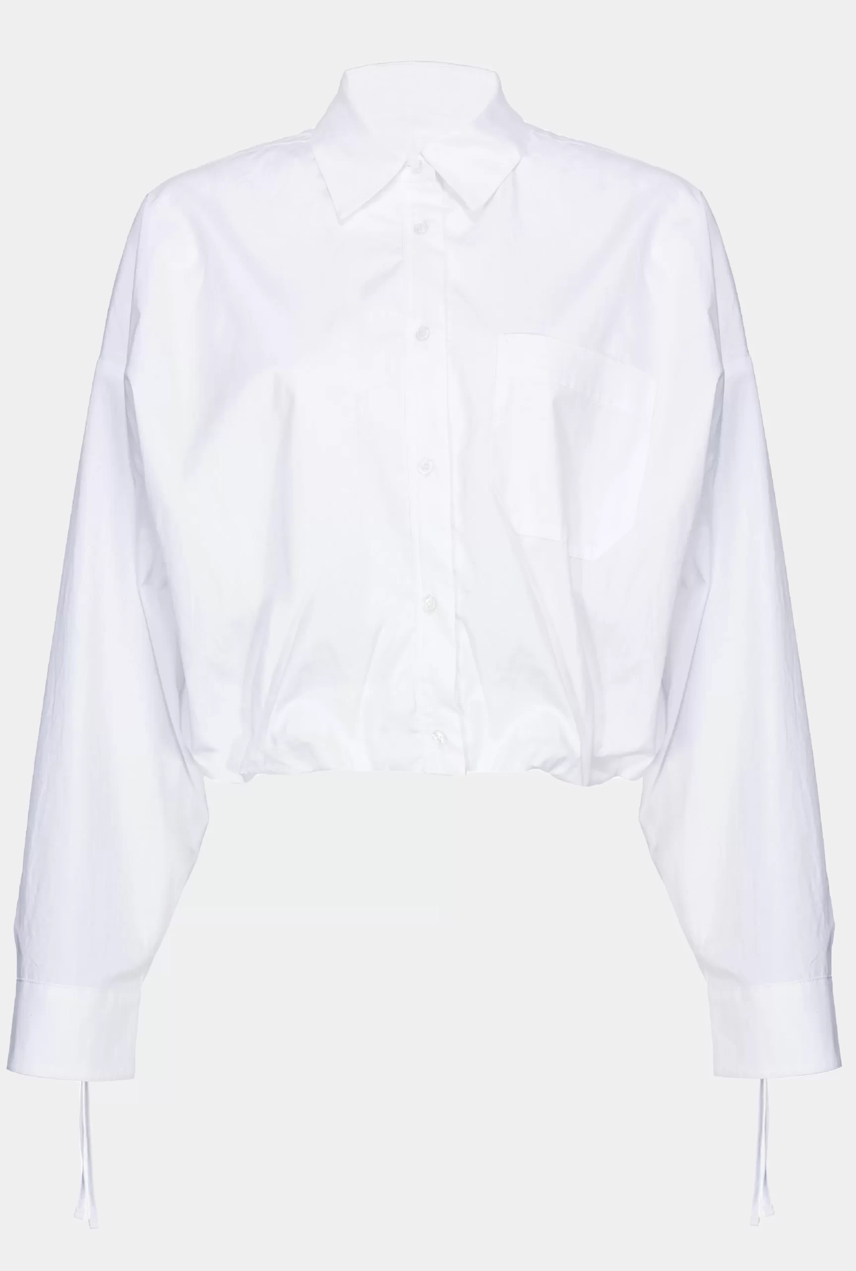 PINKO Cropped Poplin Shirt Best