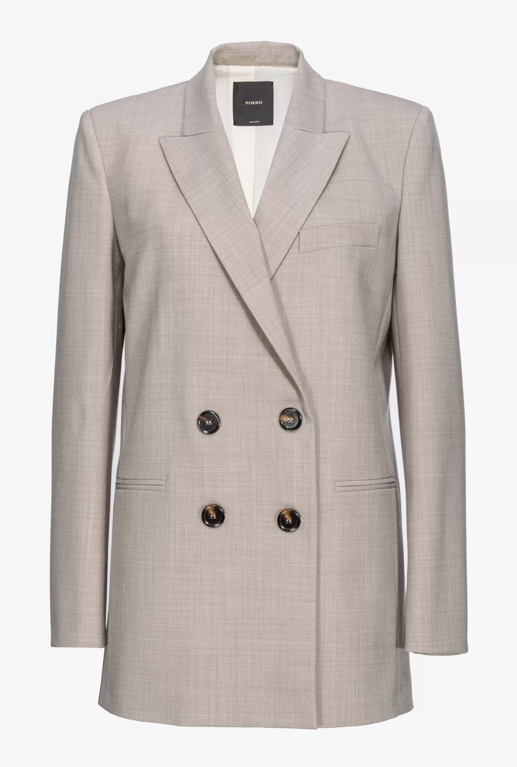 PINKO Double-breasted Wool-blend Blazer Hot