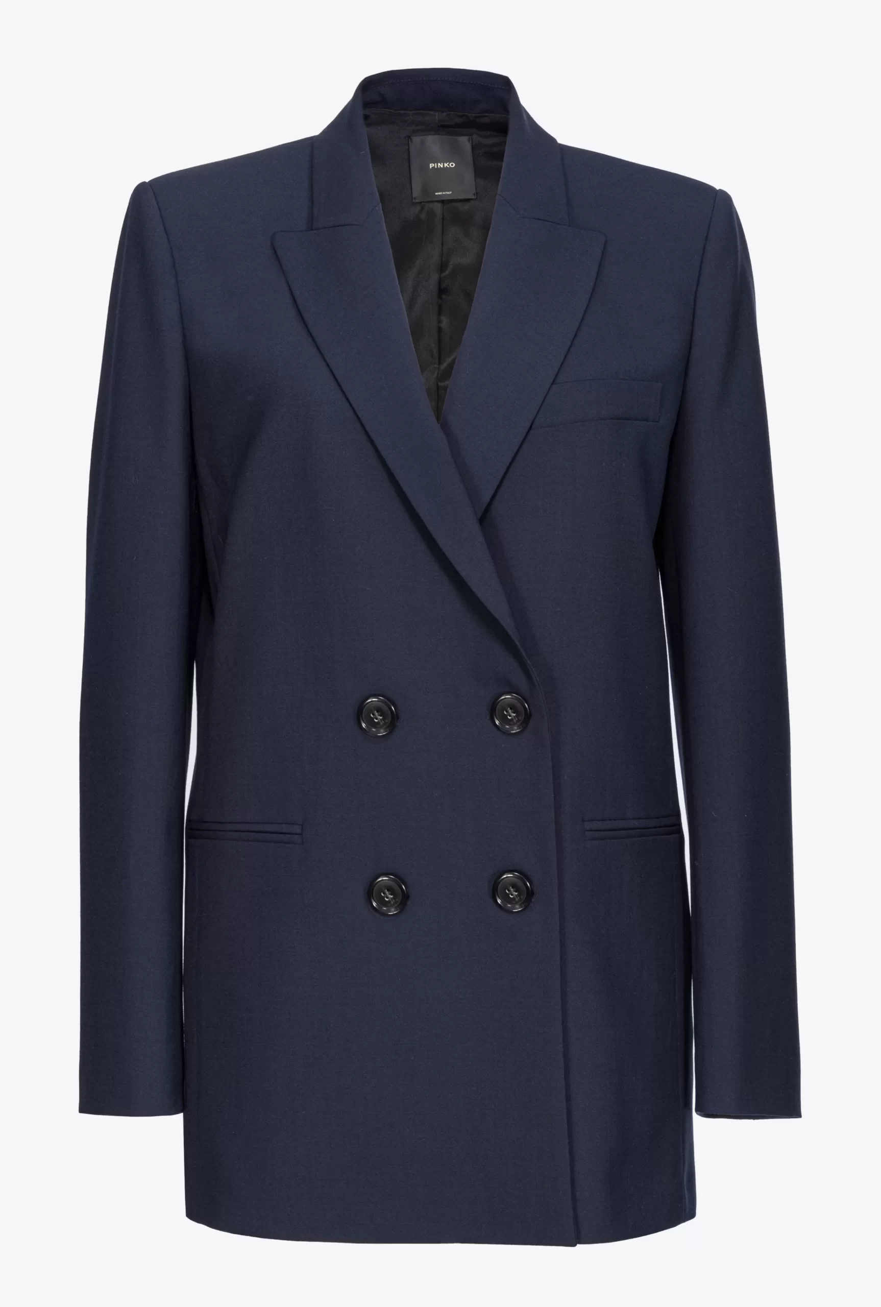 PINKO Double-breasted Wool-blend Blazer Flash Sale