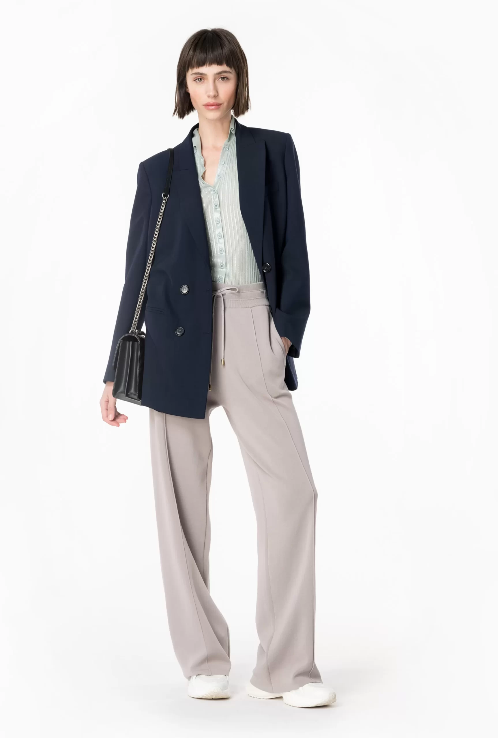 PINKO Double-breasted Wool-blend Blazer Flash Sale