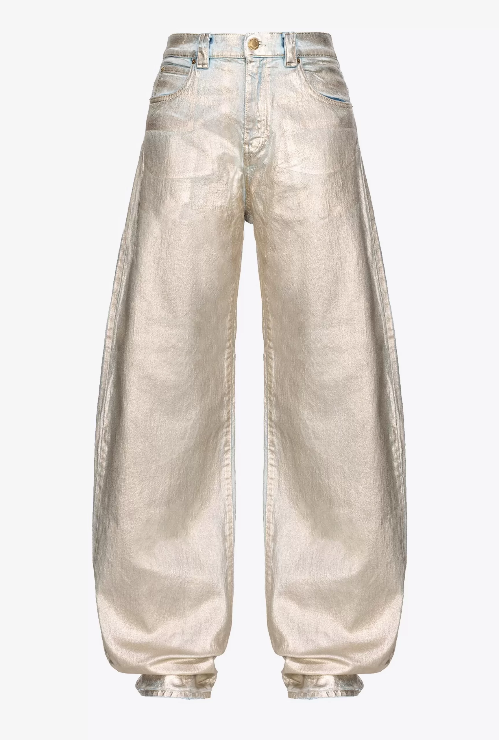 PINKO Egg-fit Shiny Denim Jeans Store