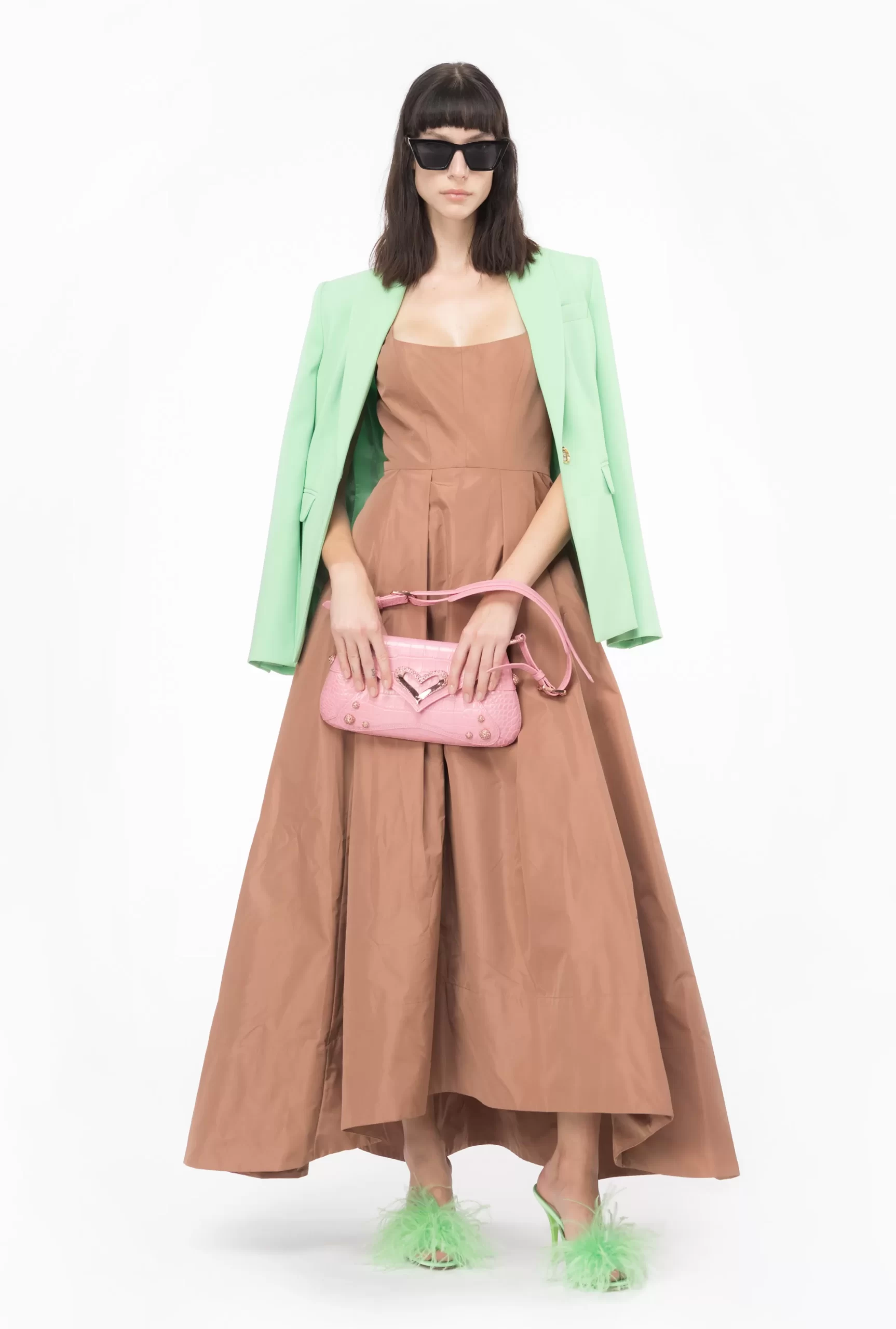 PINKO Elegant Taffeta Dress Online