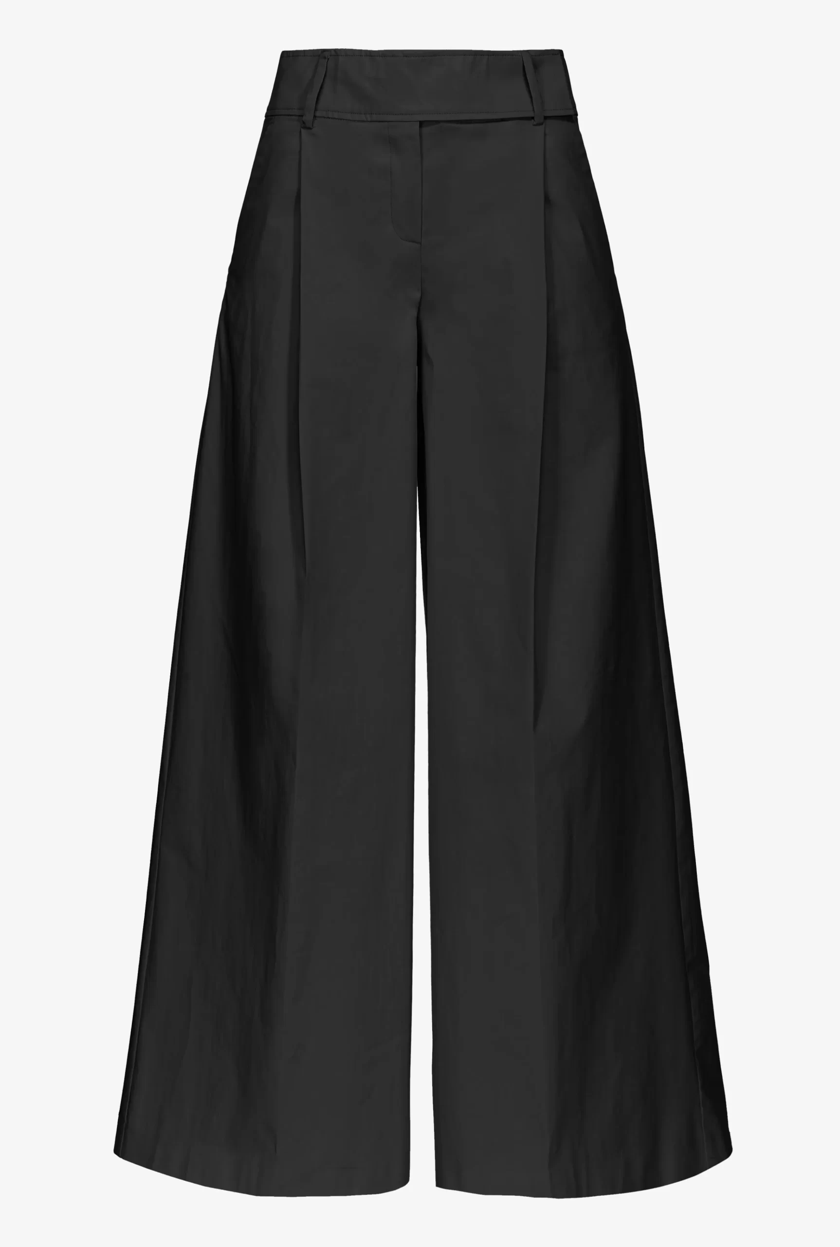 PINKO Extra-wide Trousers In Technical Satin Flash Sale