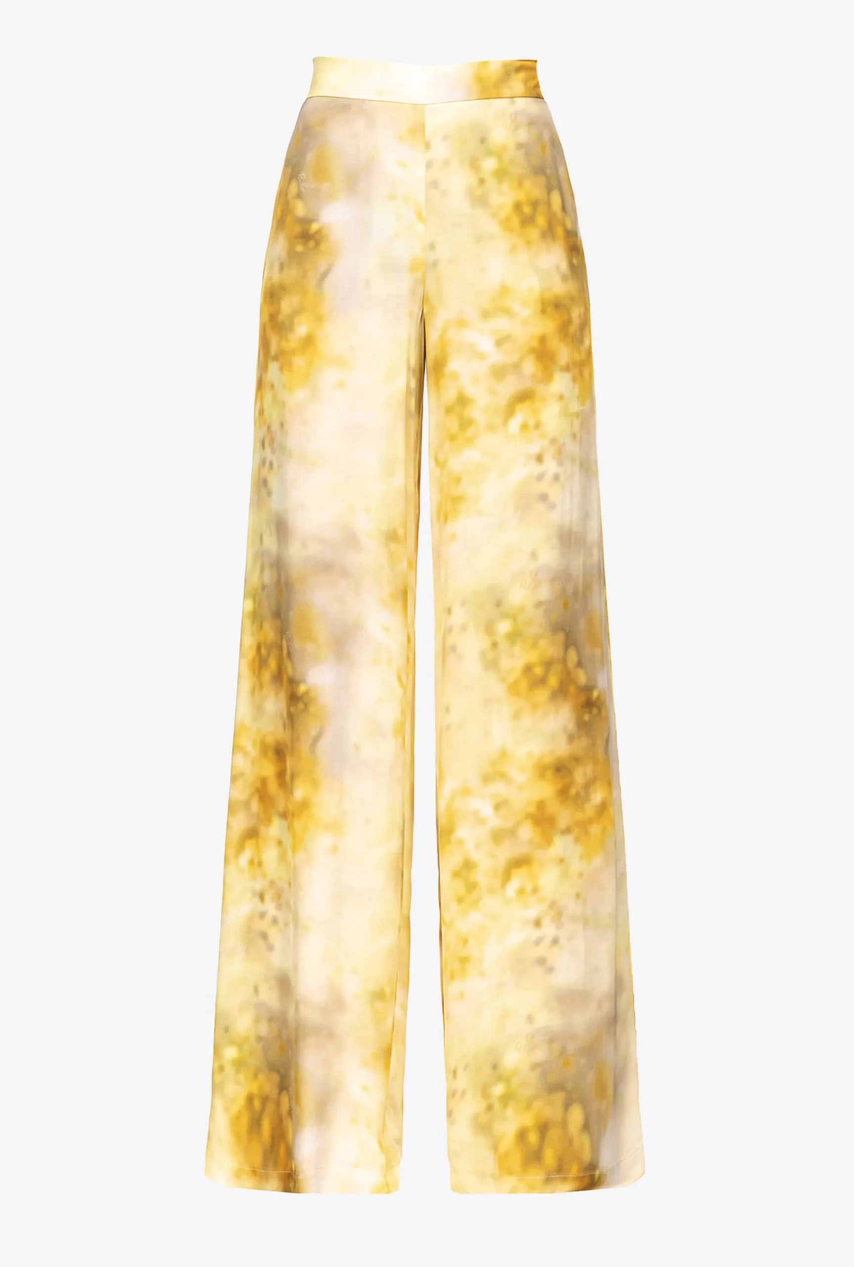 PINKO Faded Floral Palazzo Trousers Outlet