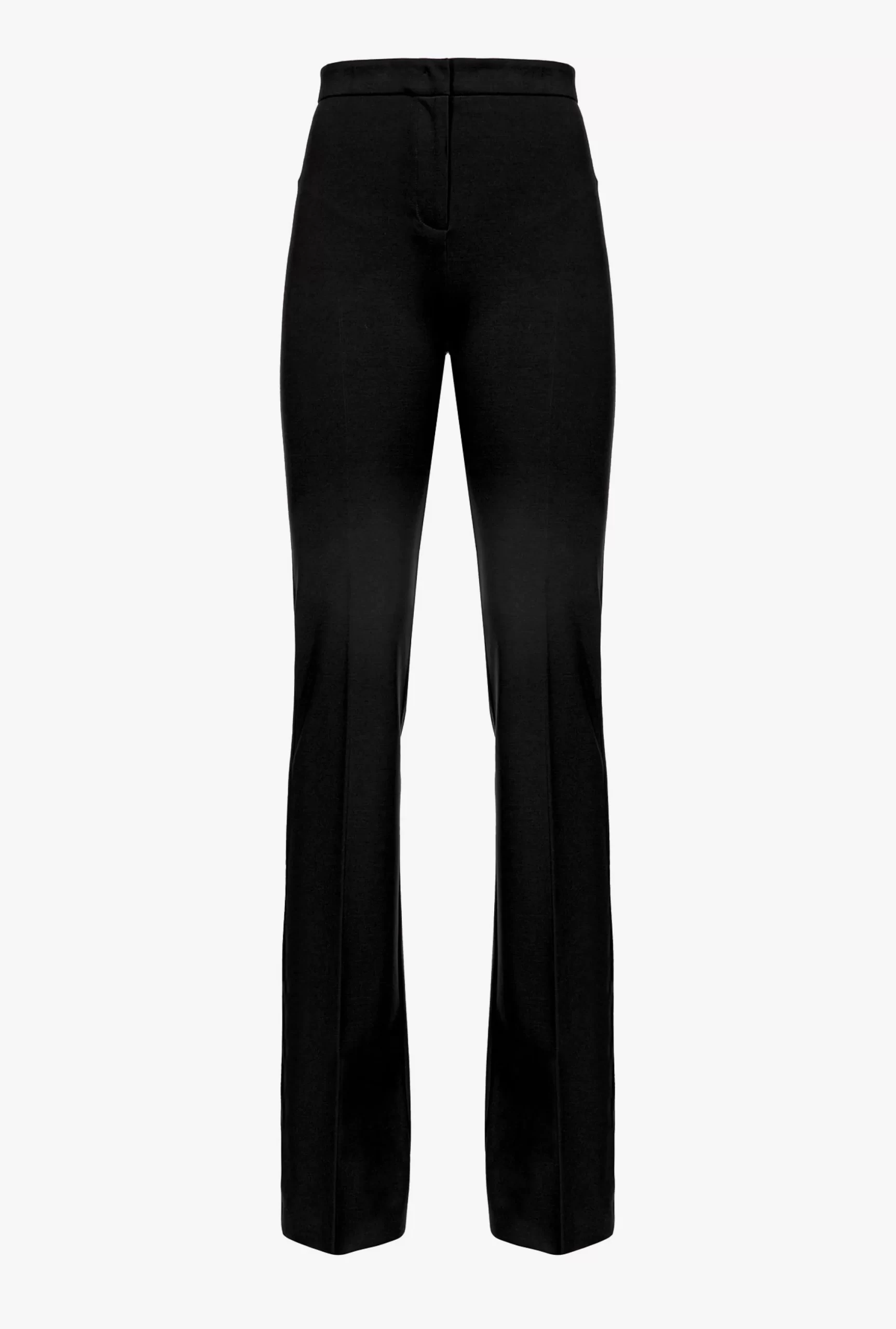 PINKO Flared Flowing Neoprene Trousers Cheap