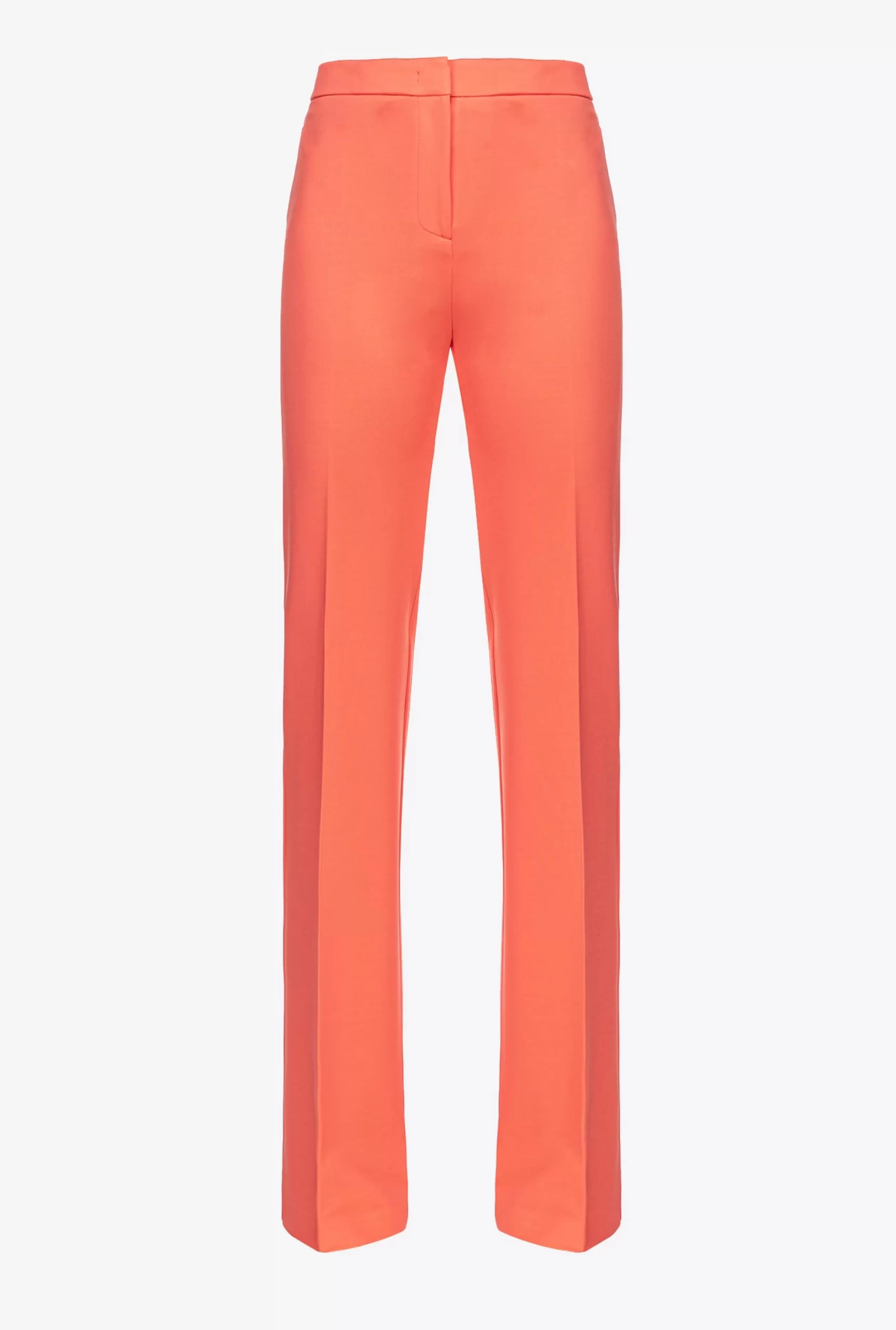 PINKO Flared Stretch Technical Trousers Cheap