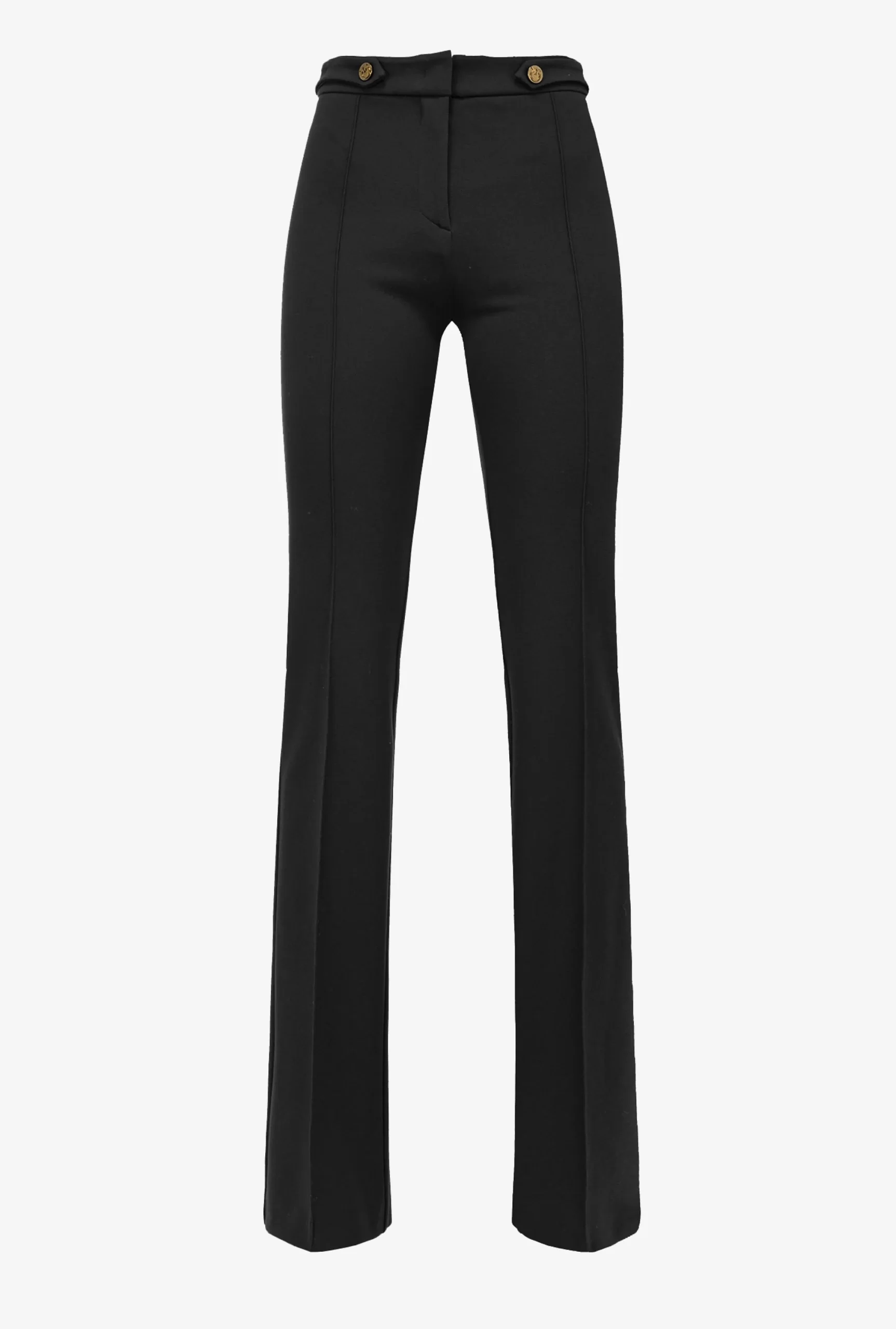 PINKO Flared Trousers With Buttons Cheap