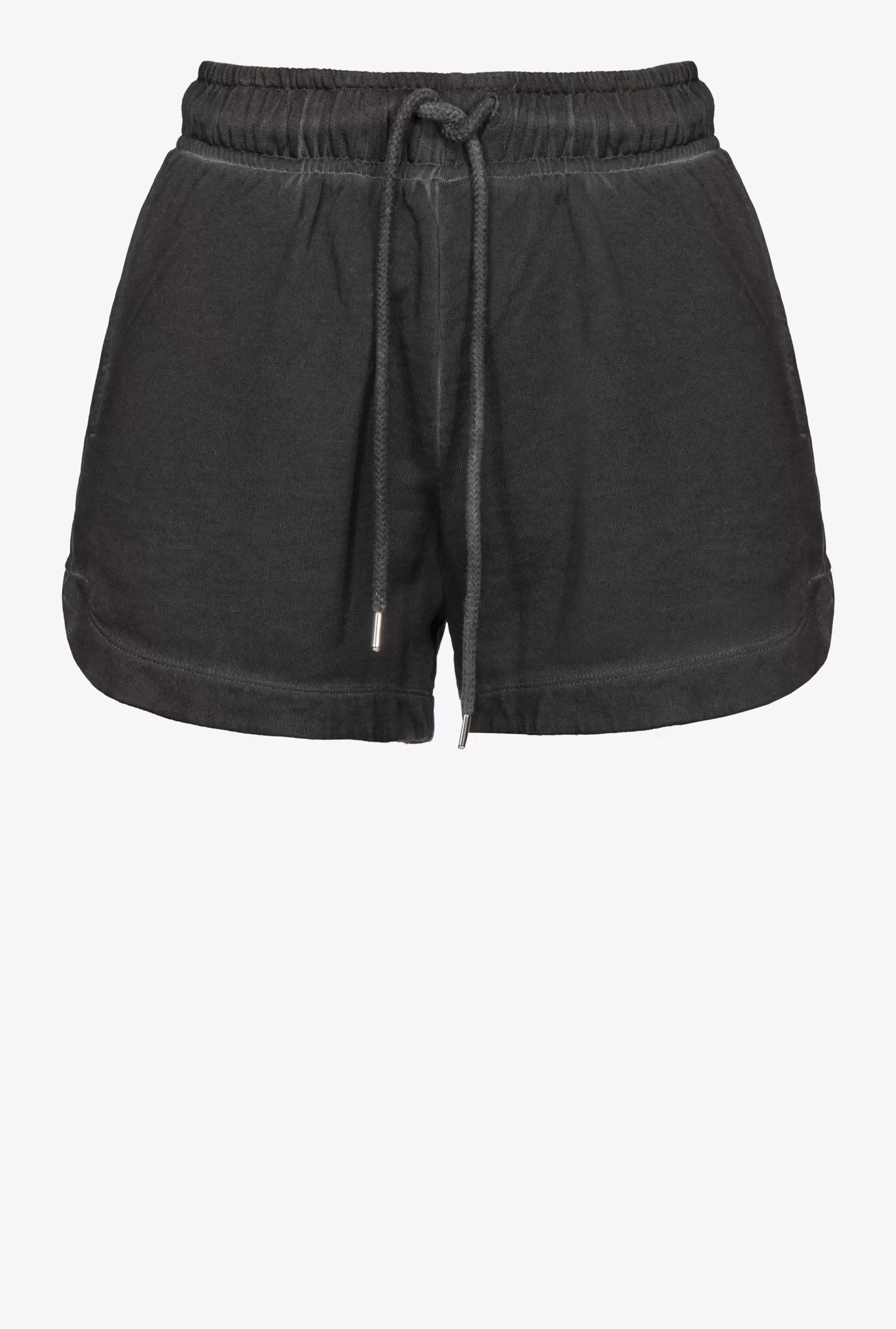 PINKO Fleece Shorts With Logo Print Fashion