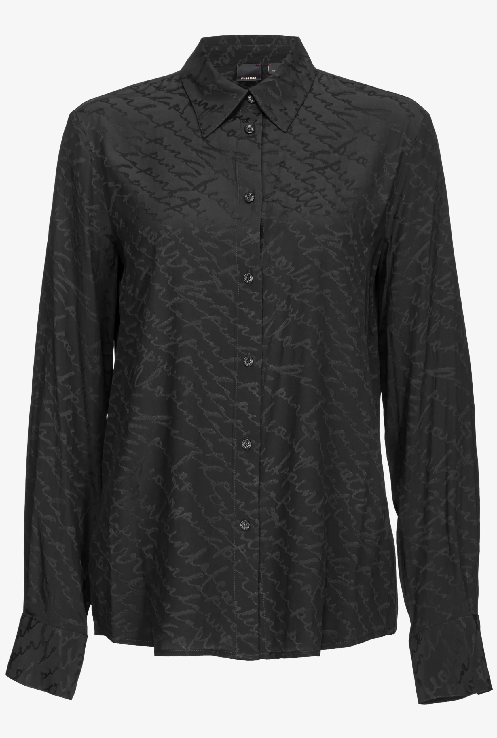 PINKO Flowing Jacquard Logo Shirt Best