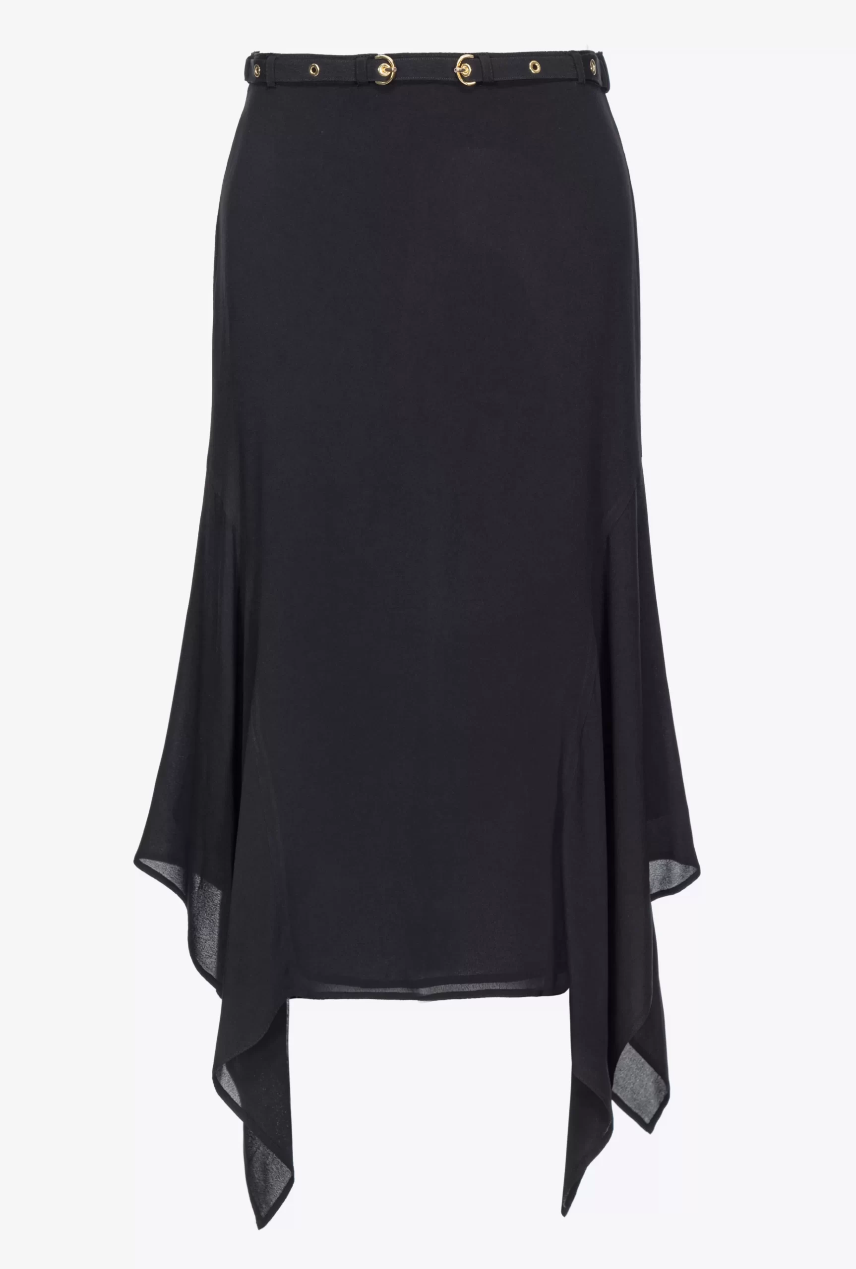 PINKO Flowing Skirt With Strap Flash Sale