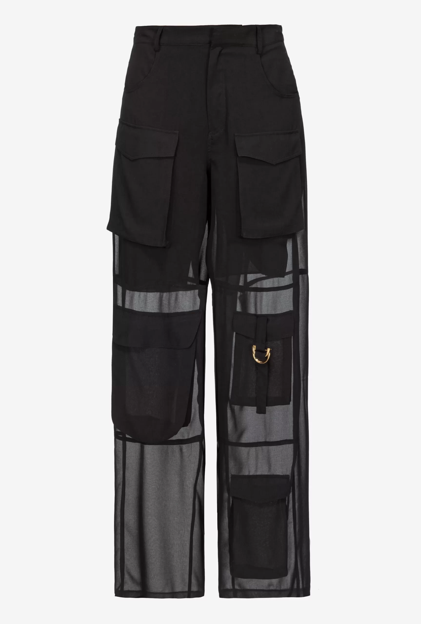 PINKO Georgette Cargo Trousers Shop