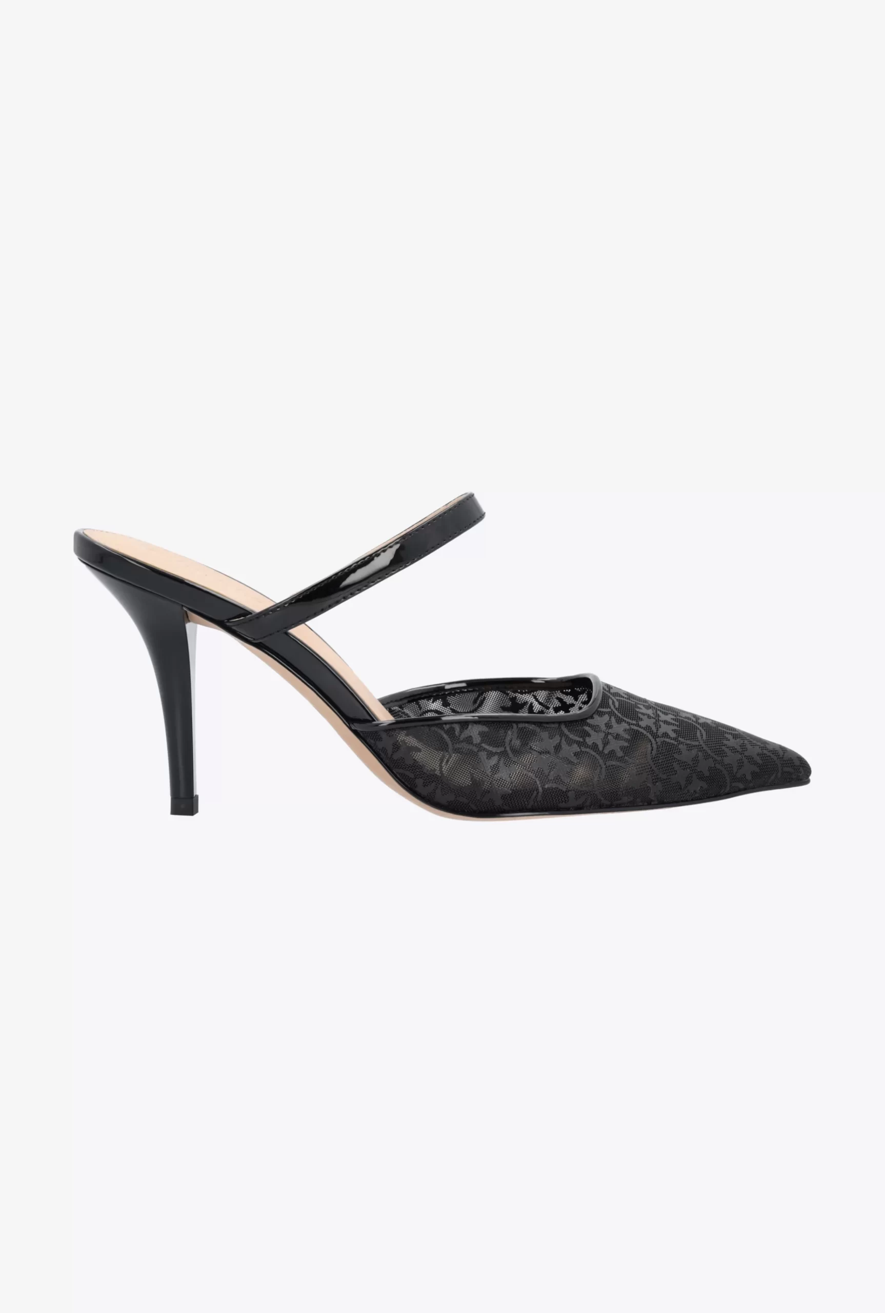 PINKO Heeled Lace Mules Fashion