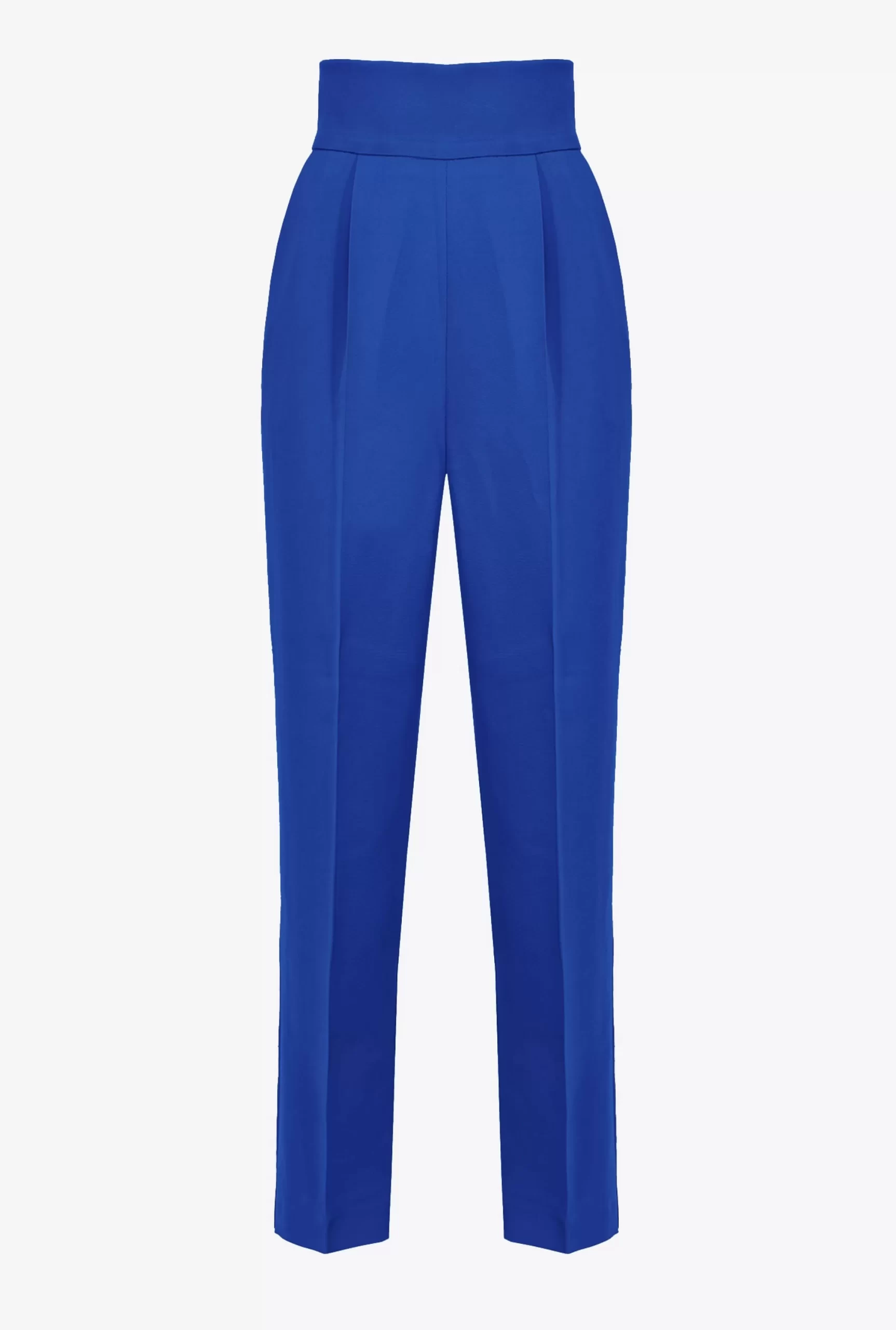 PINKO High-waisted Stretch Crêpe Trousers New