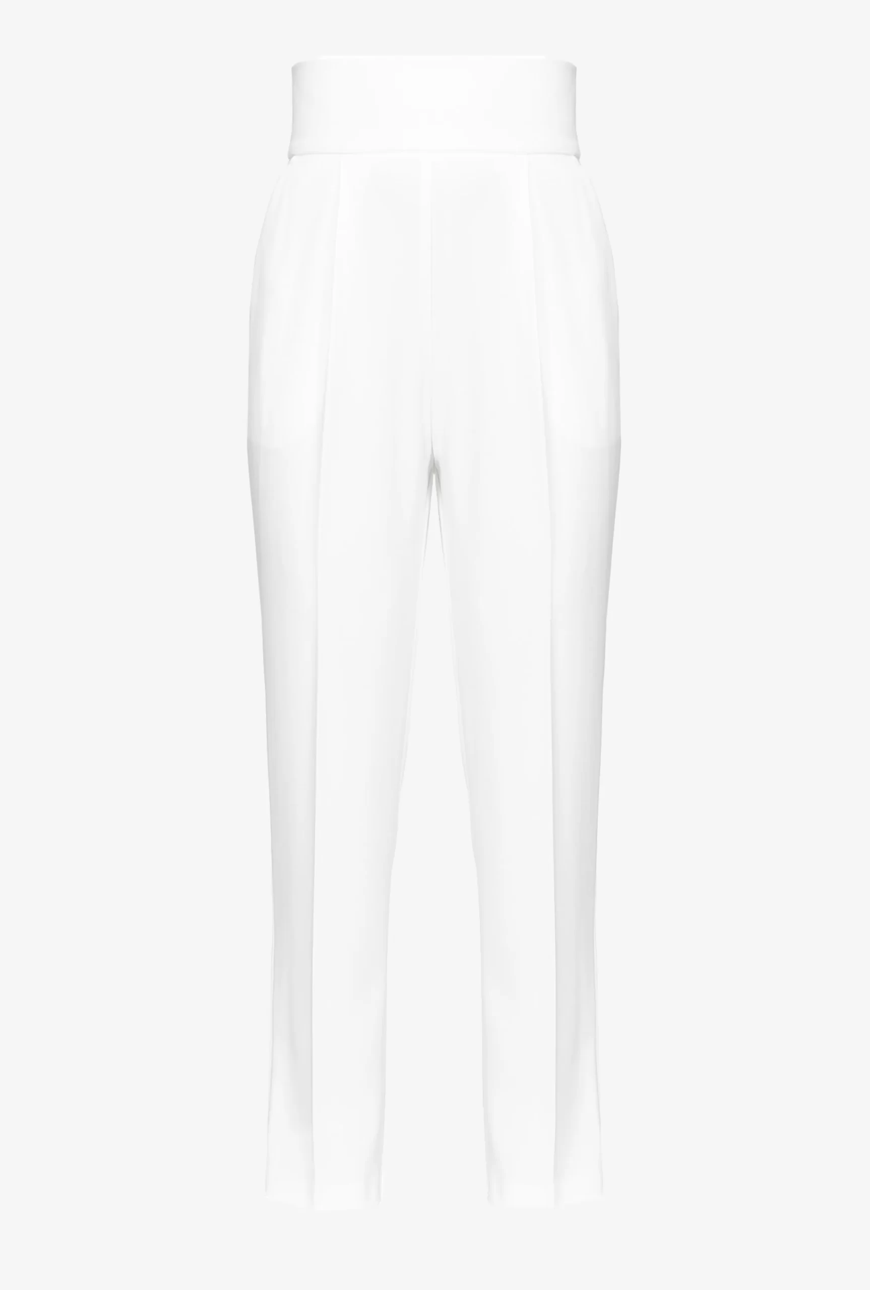 PINKO High-waisted Stretch Crêpe Trousers New