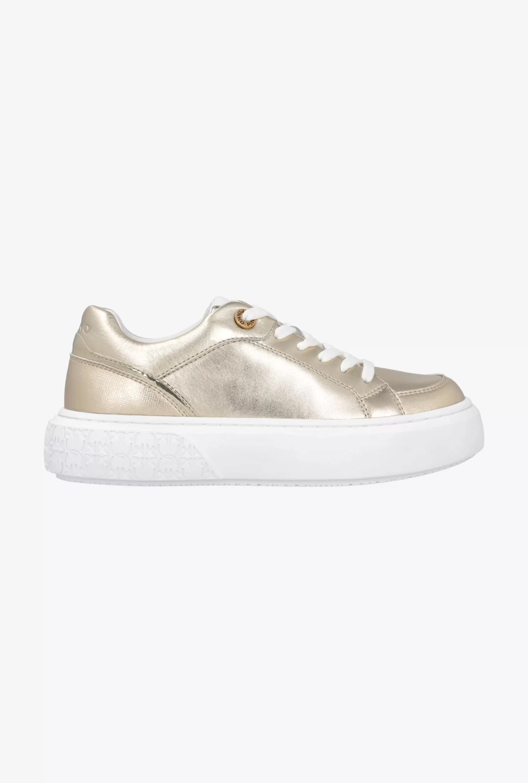 PINKO Laminated Sneakers Sale