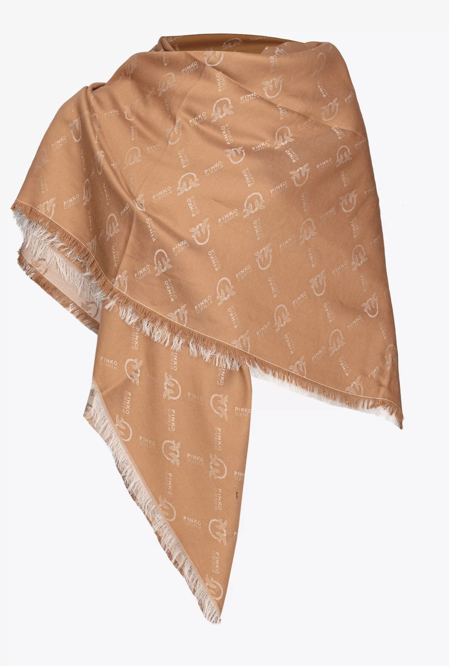 PINKO Large Monogram Scarf Clearance