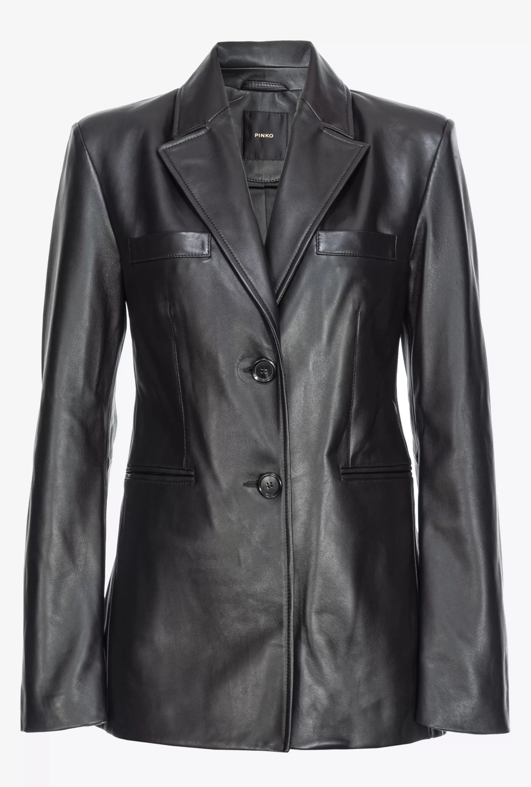 PINKO Leather Blazer Cheap