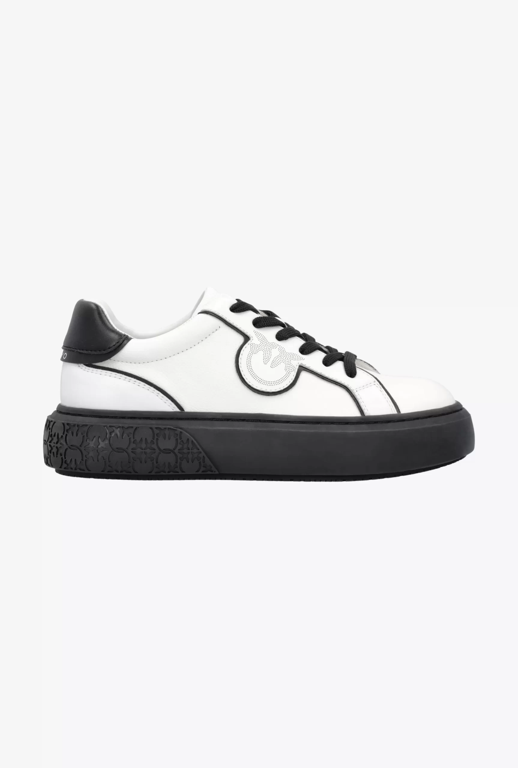 PINKO Leather Sneakers With Contrasting Details Online