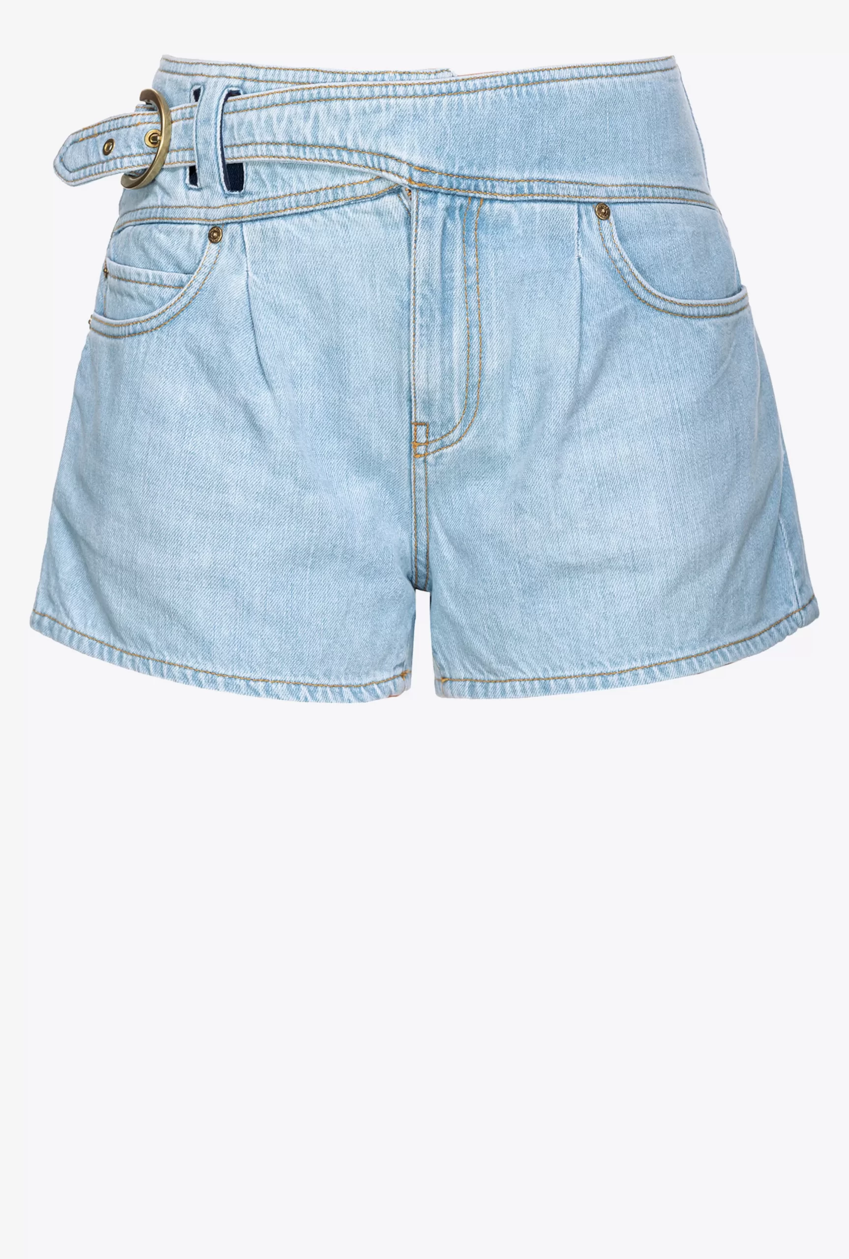 PINKO Lightweight Denim Shorts Online