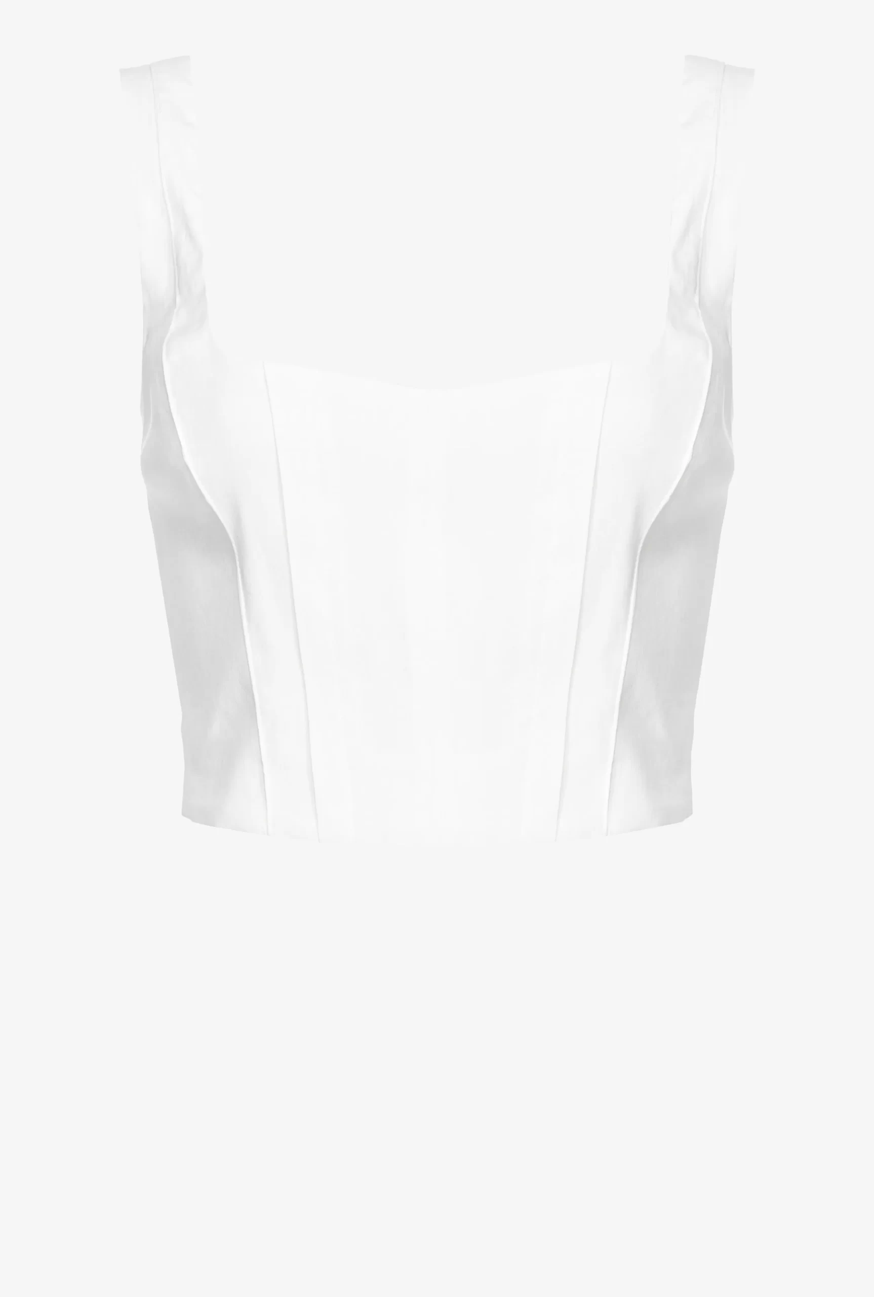 PINKO Linen Crop Top Cheap