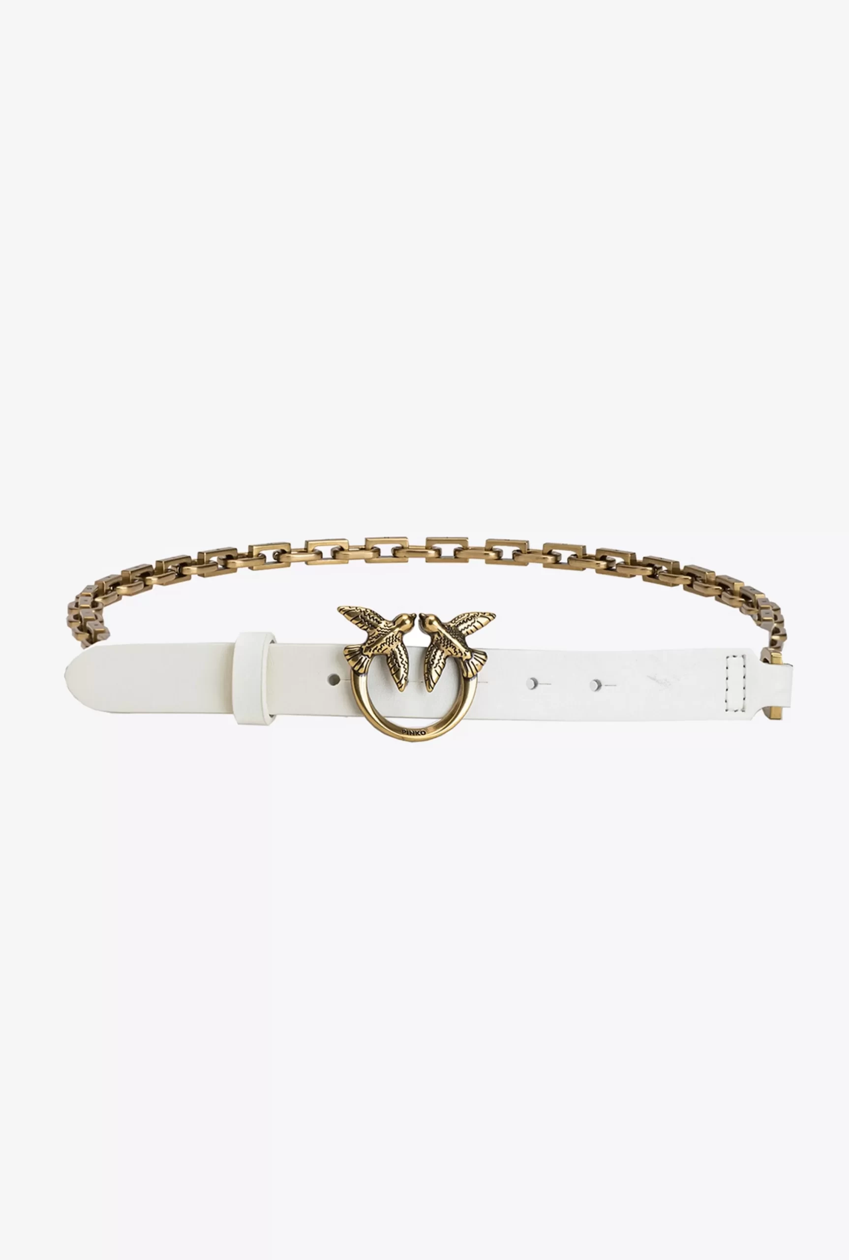 PINKO Love Birds Belt With Chain Hot