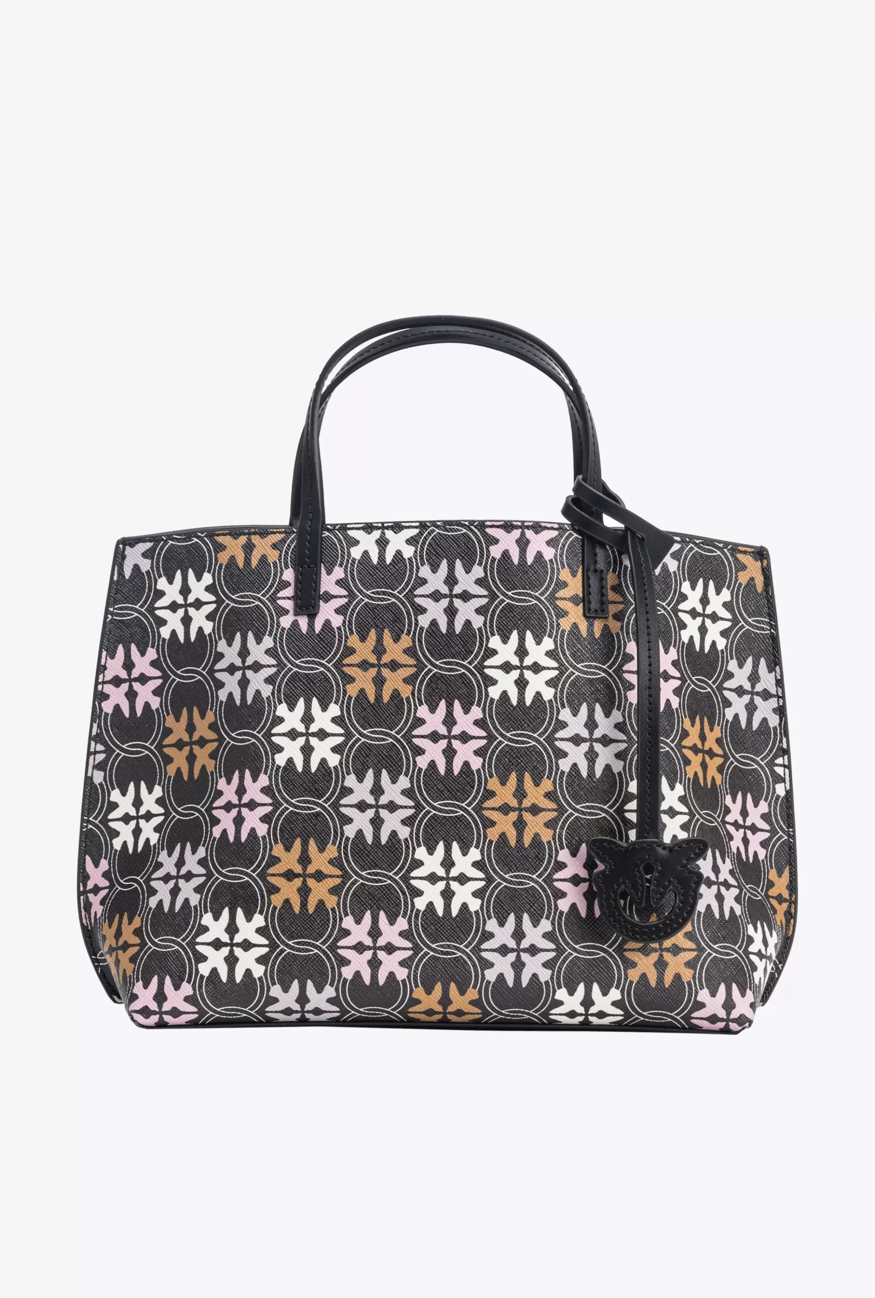 PINKO Love Birds Monogram Shopper Bag Fashion