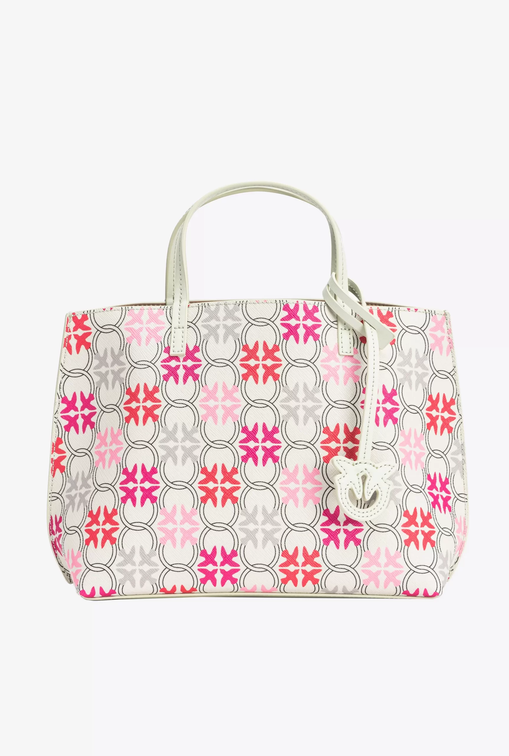 PINKO Love Birds Monogram Shopper Bag Online