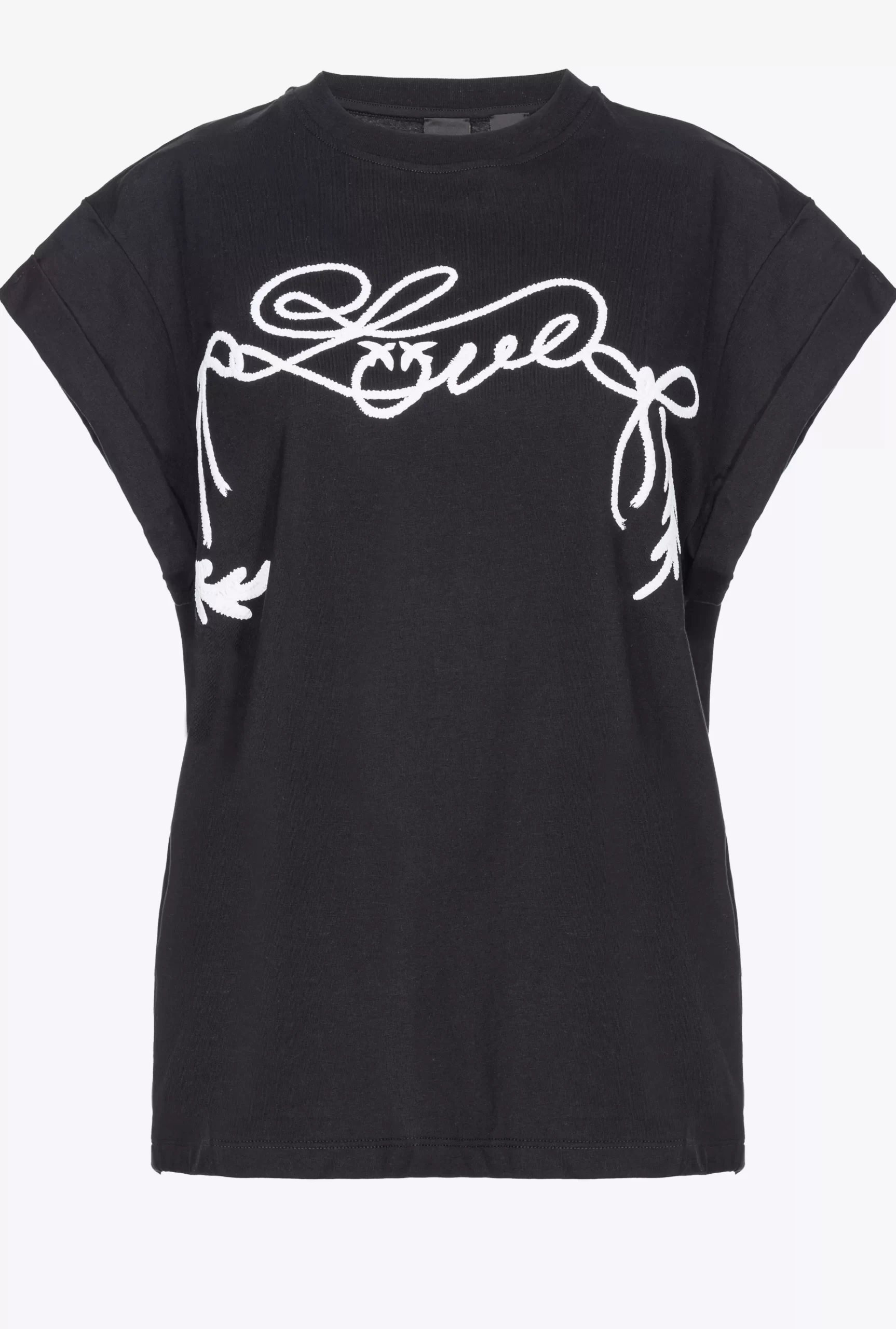 PINKO Love-print T-shirt Discount