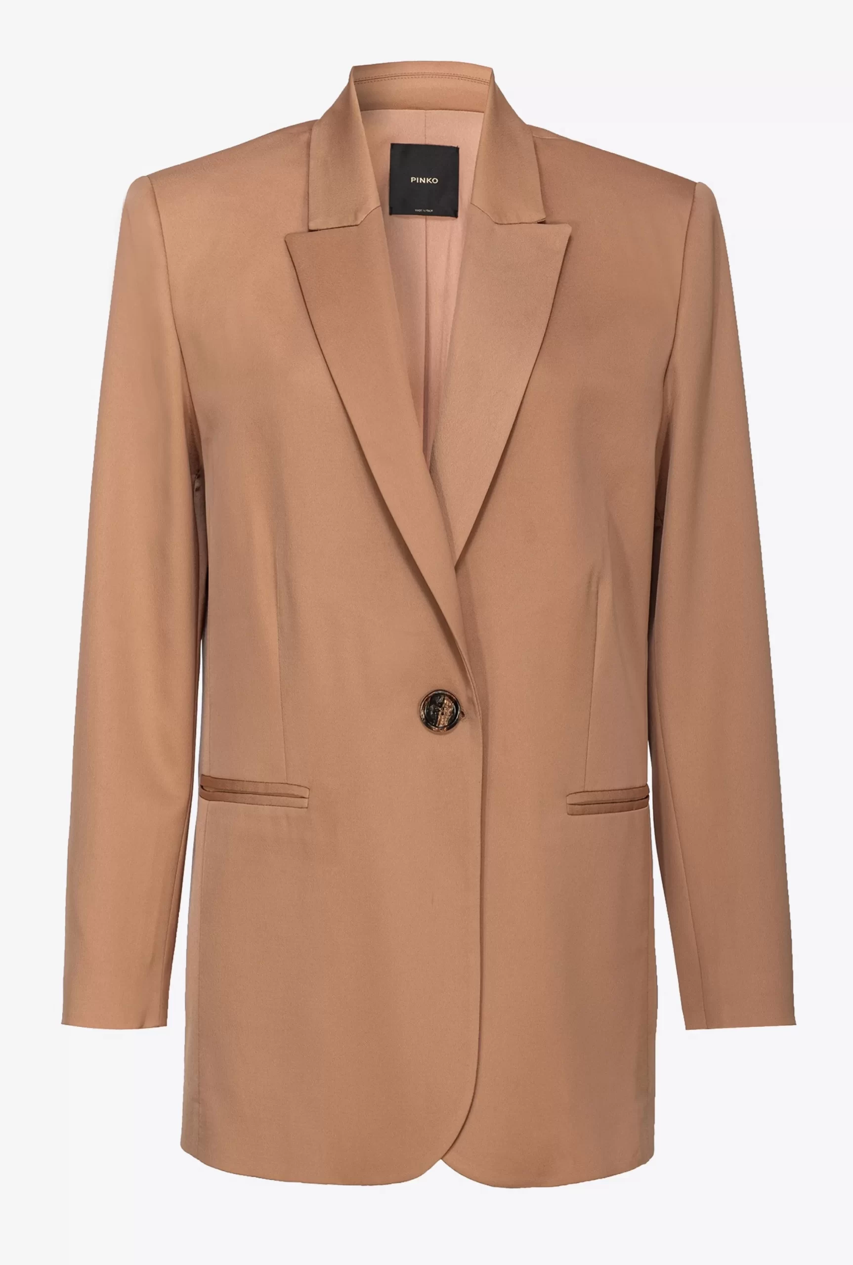 PINKO Matte Satin Blazer Best