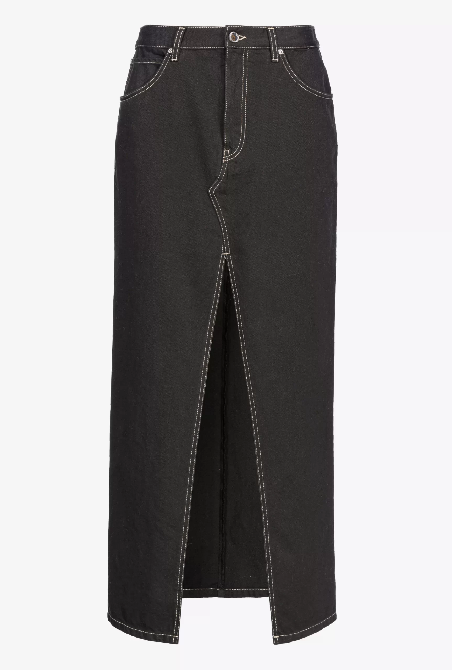 PINKO Maxi Skirt With Slit Flash Sale