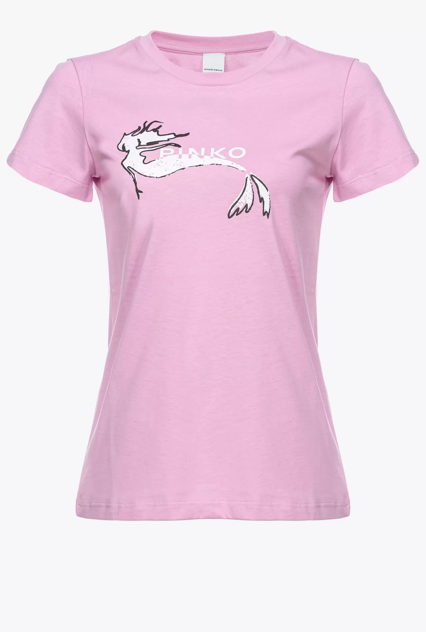 PINKO Mermaid-print T-shirt Best