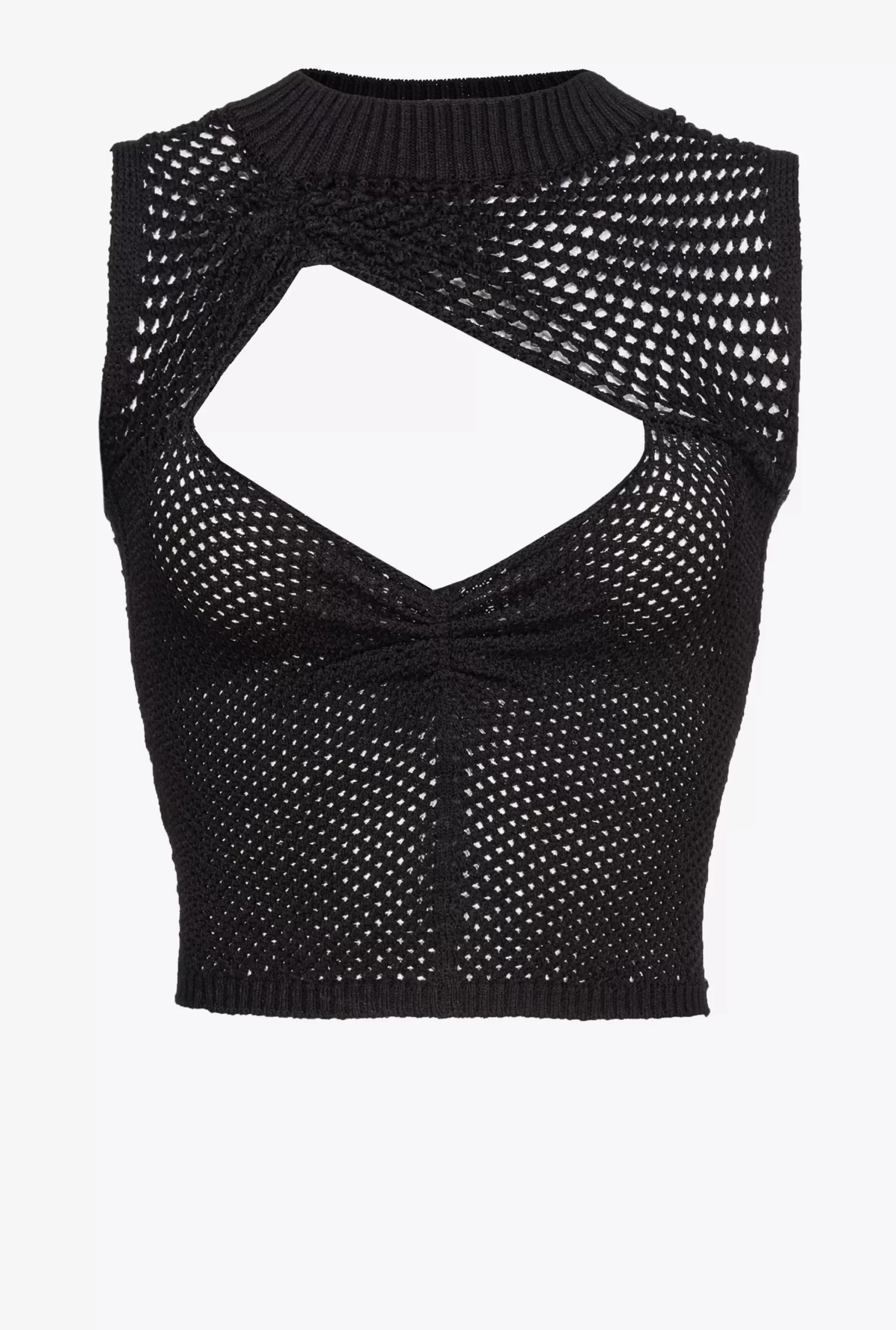 PINKO Mesh Crop Top Best Sale