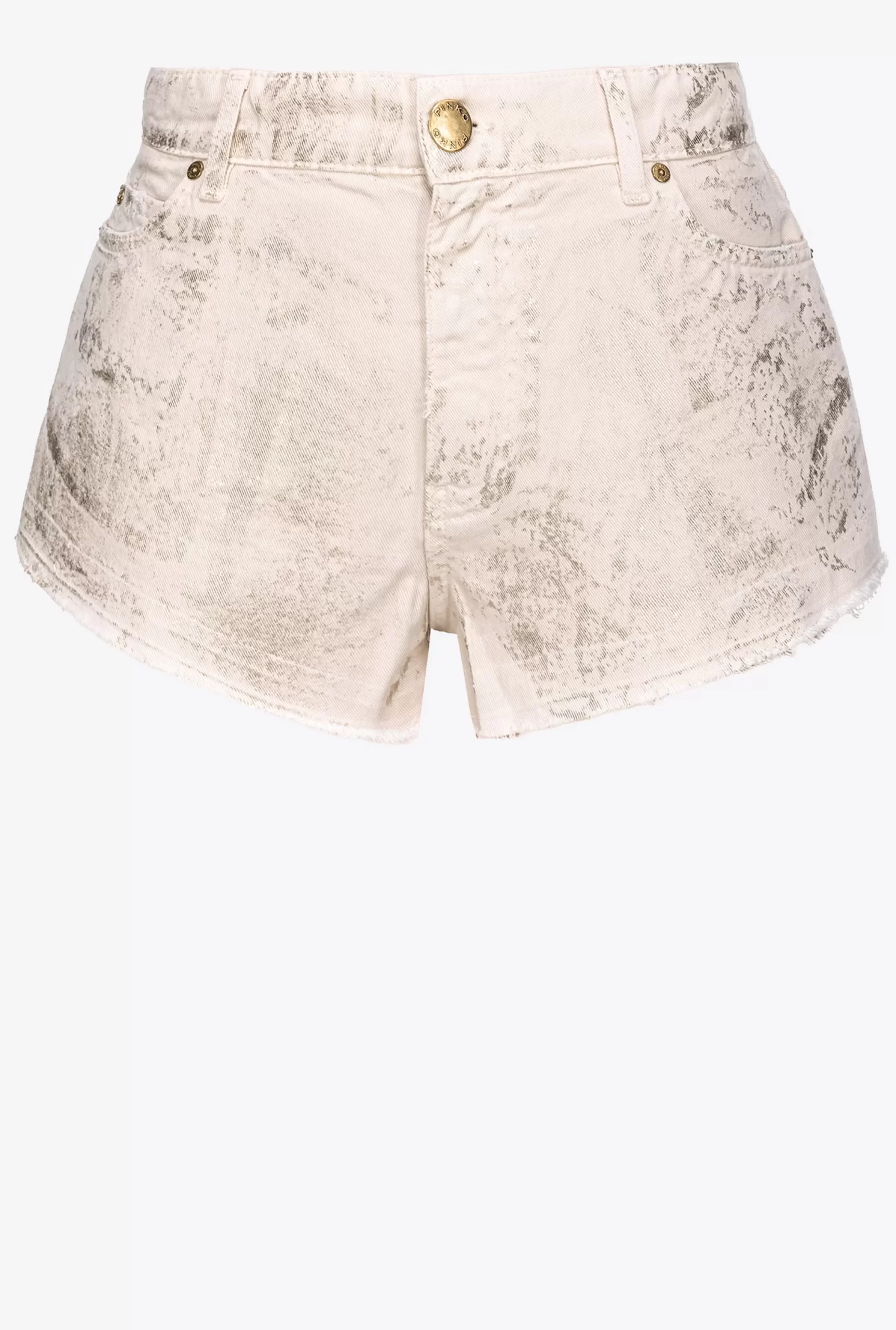 PINKO Metallic Shorts Cheap