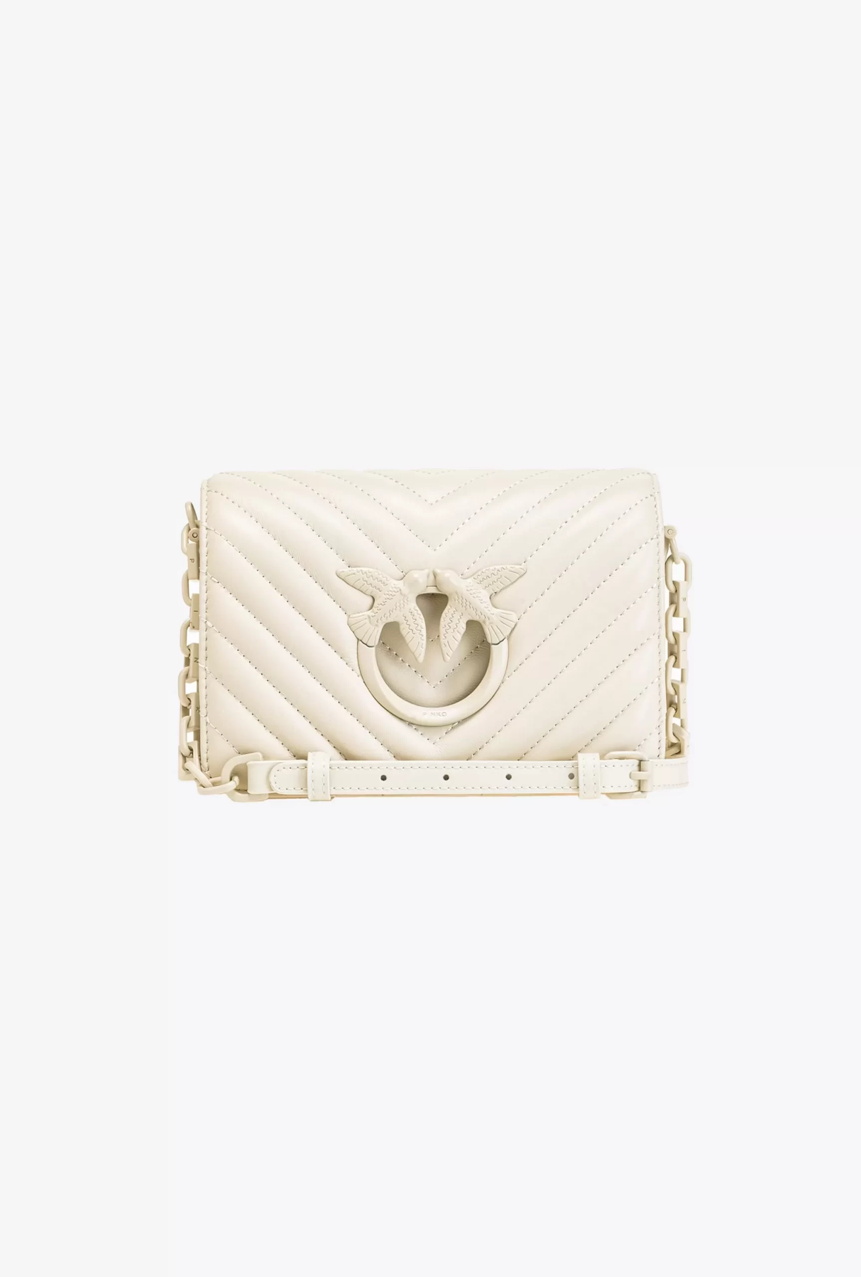 PINKO Mini Love Bag Click Chevron Colour Block Outlet