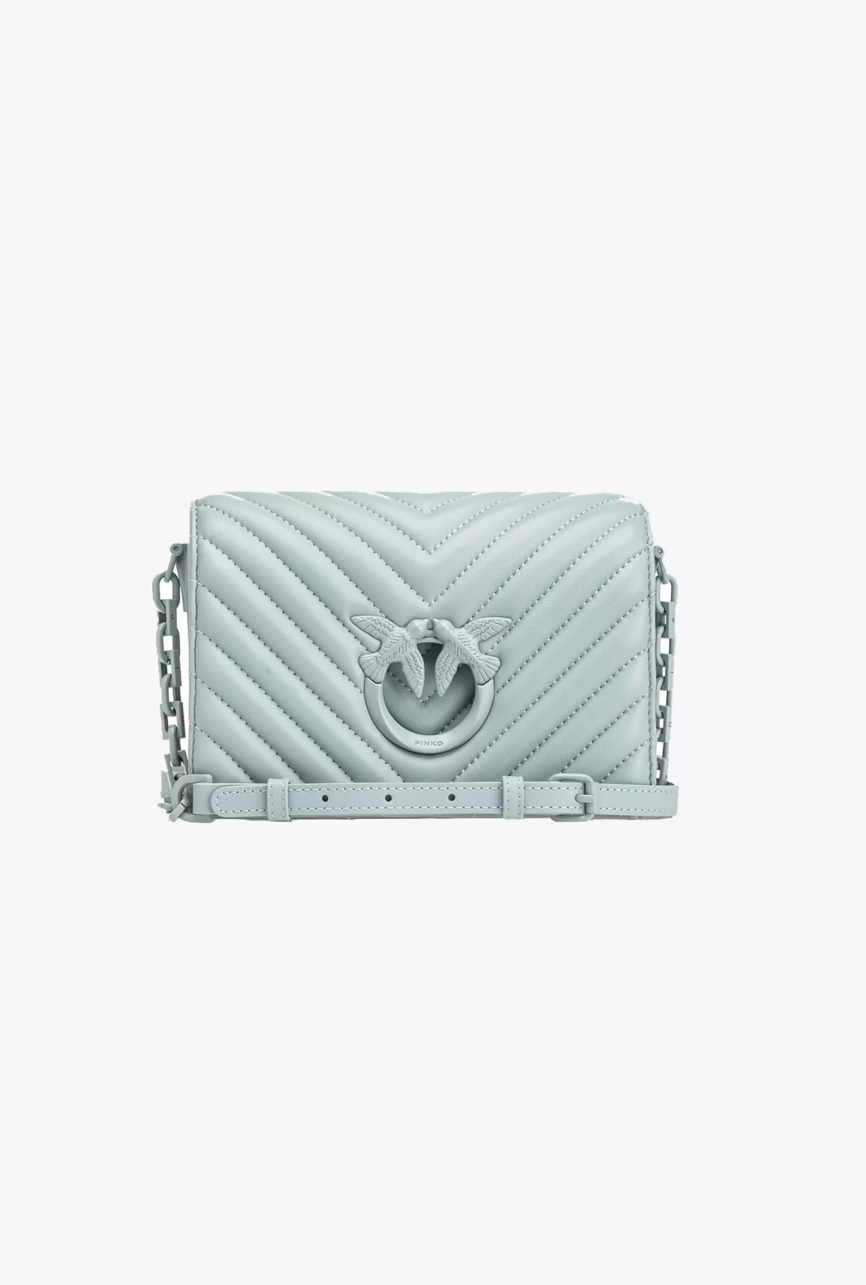 PINKO Mini Love Bag Click Chevron Colour Block Cheap