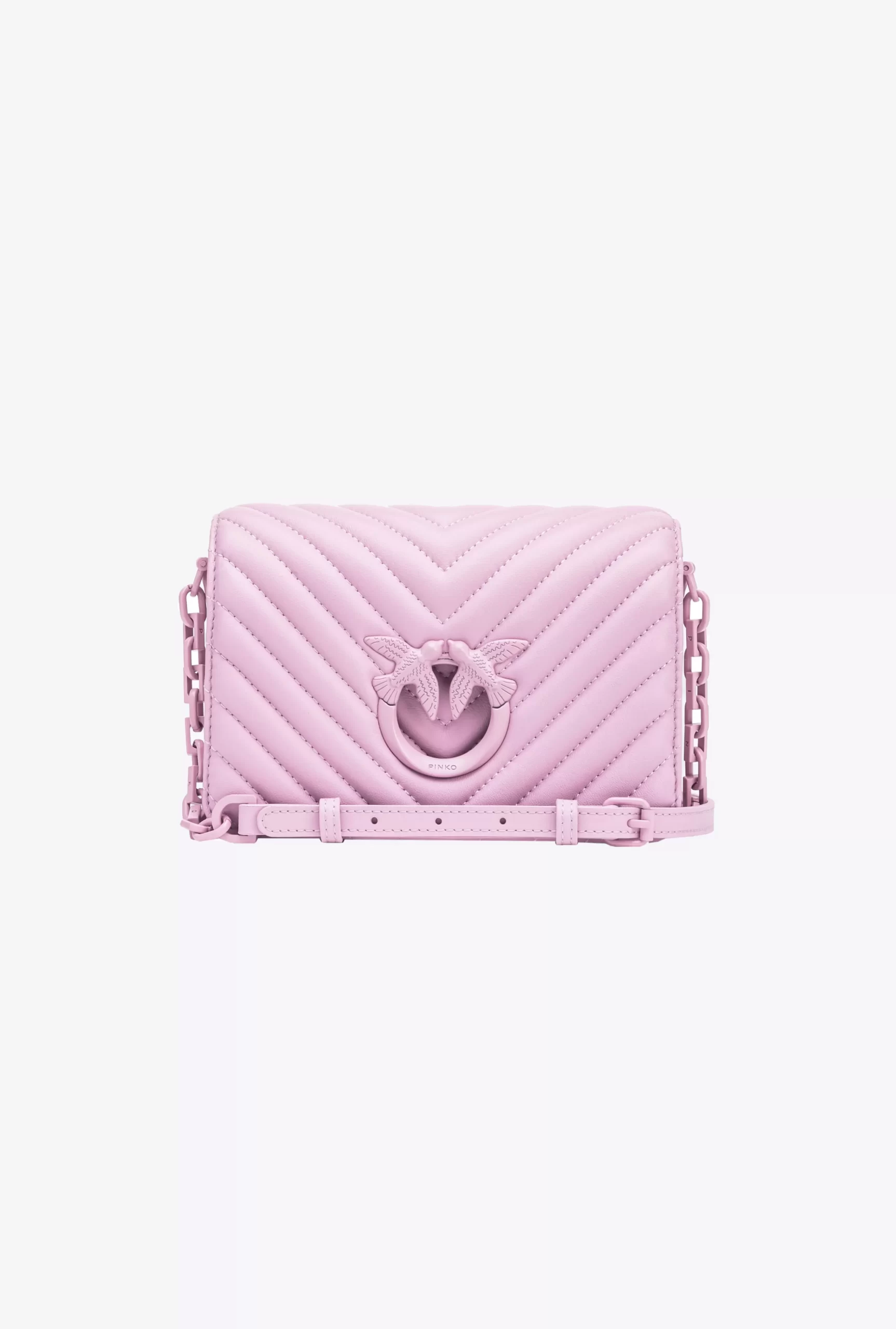 PINKO Mini Love Bag Click Chevron Colour Block Outlet