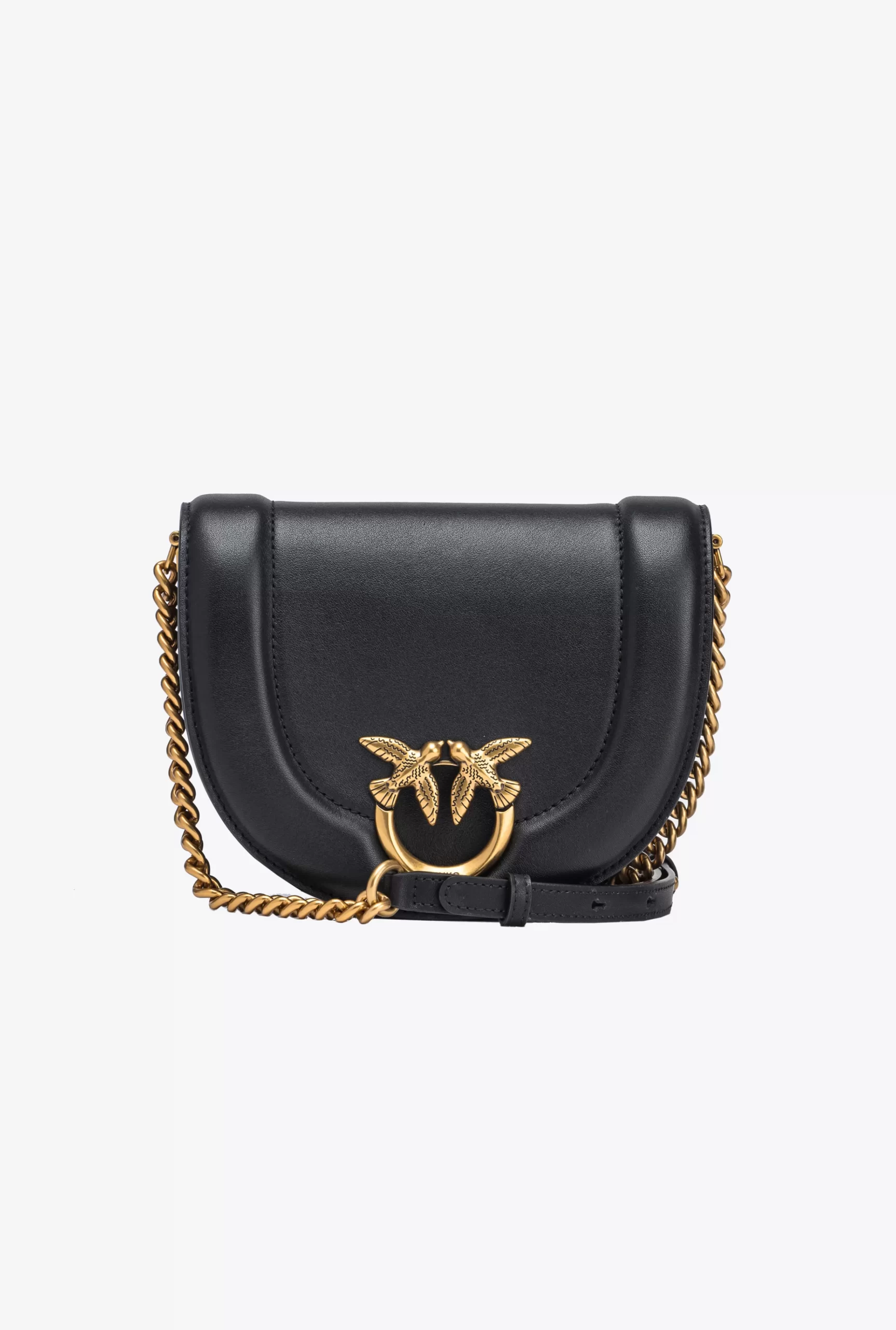 PINKO Mini Love Bag Click Round In Leather Discount