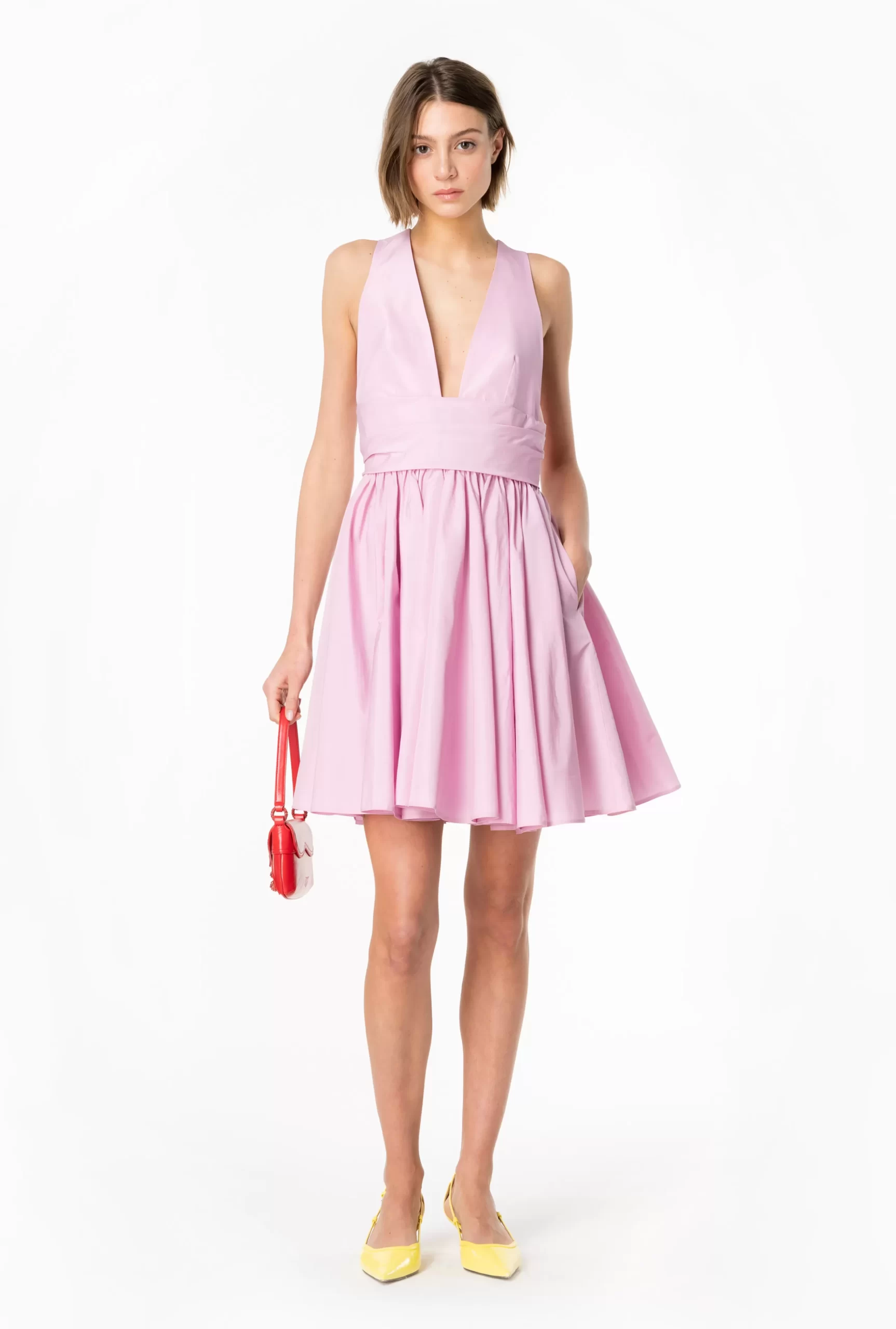 PINKO Mini Taffeta Dress Clearance