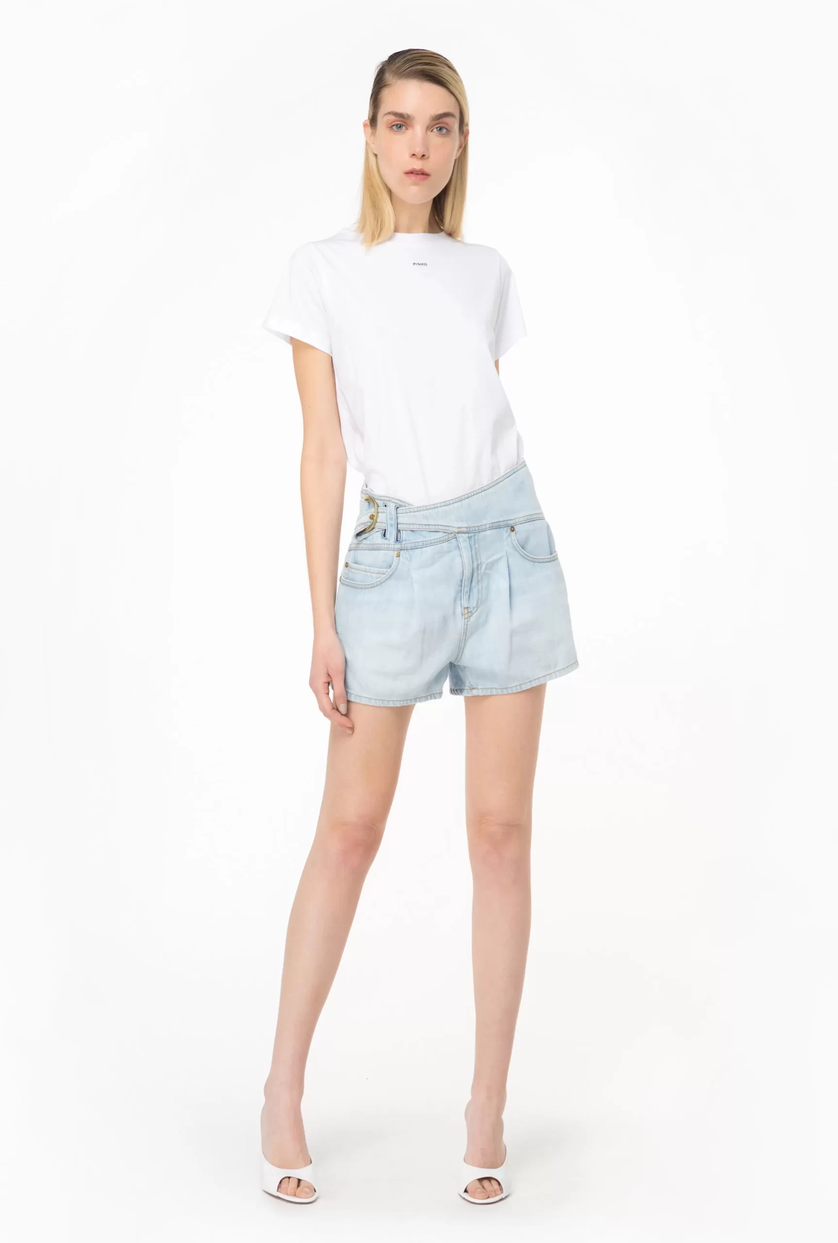 PINKO Mini-logo T-shirt Clearance