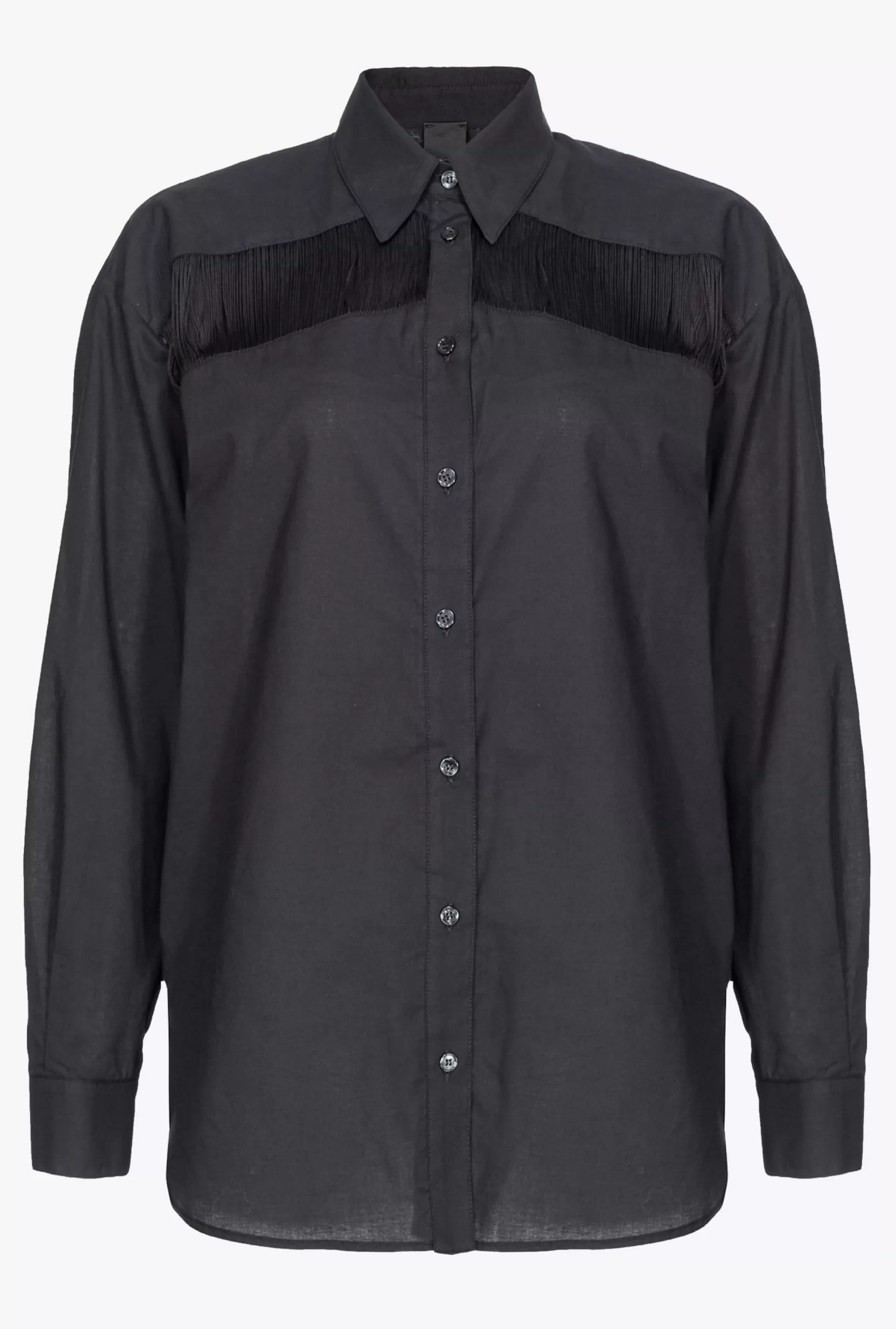 PINKO Muslin Shirt With Fringing Best